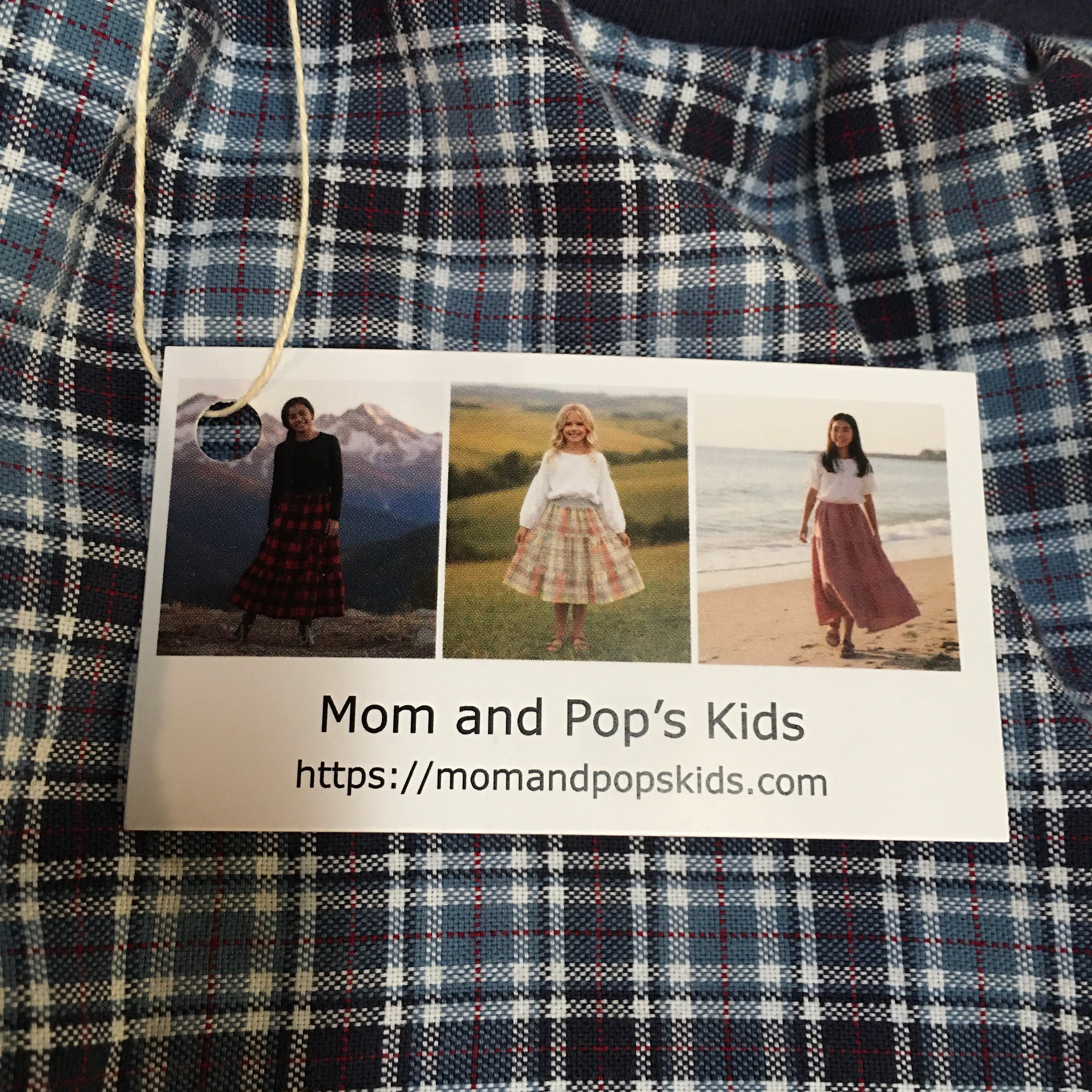 Maxi Flannel Plaid Skirt (4)