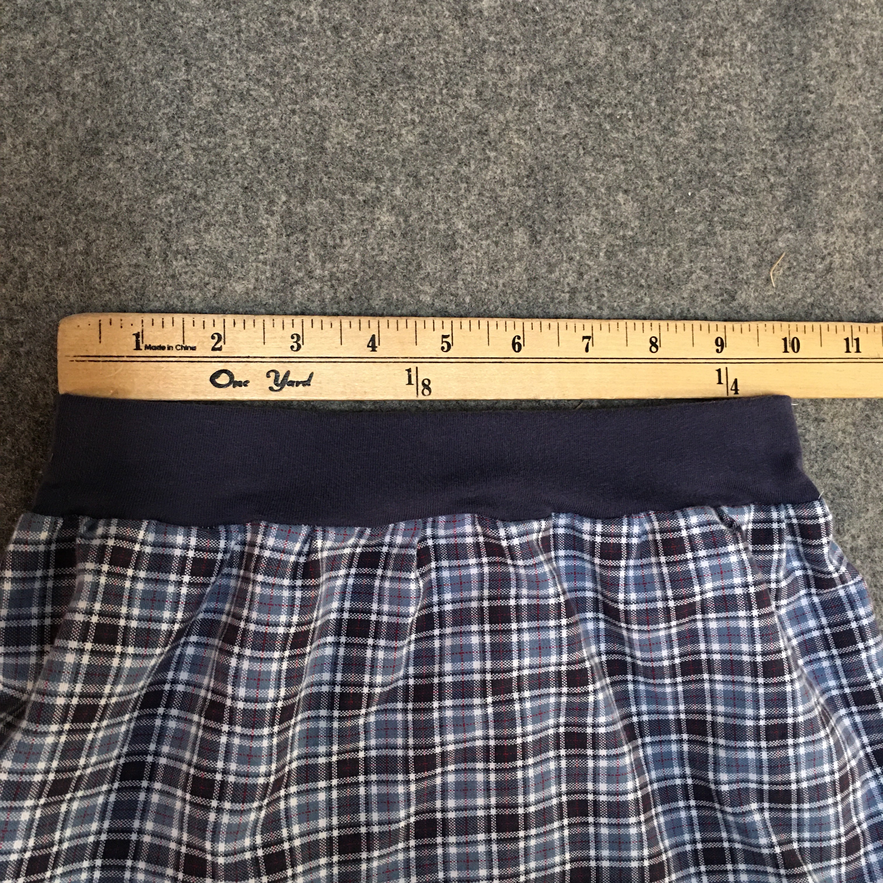 Maxi Flannel Plaid Skirt (4)