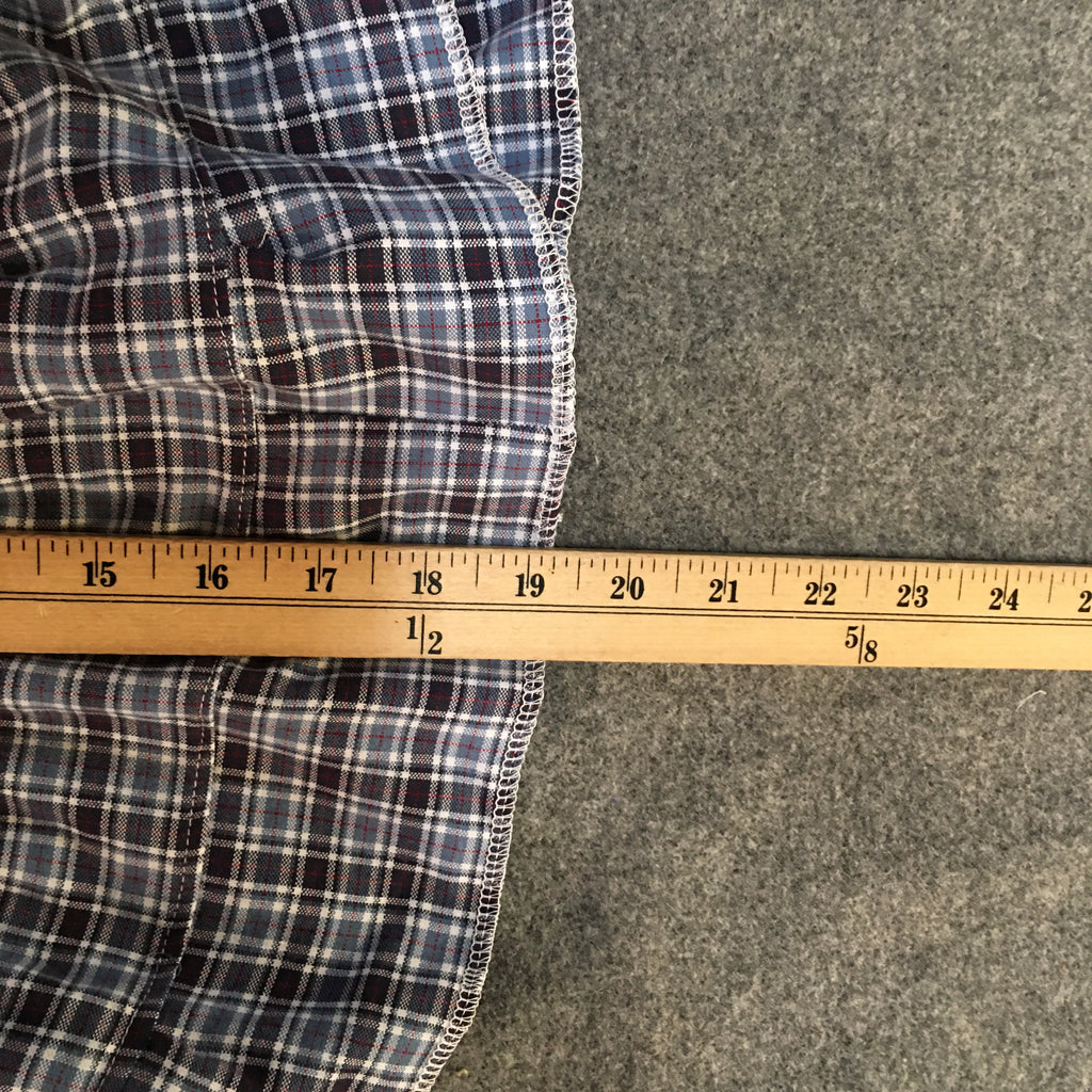 Maxi Flannel Plaid Skirt (4)