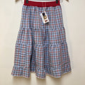 Midi Cotton Plaid Skirt (10-12)