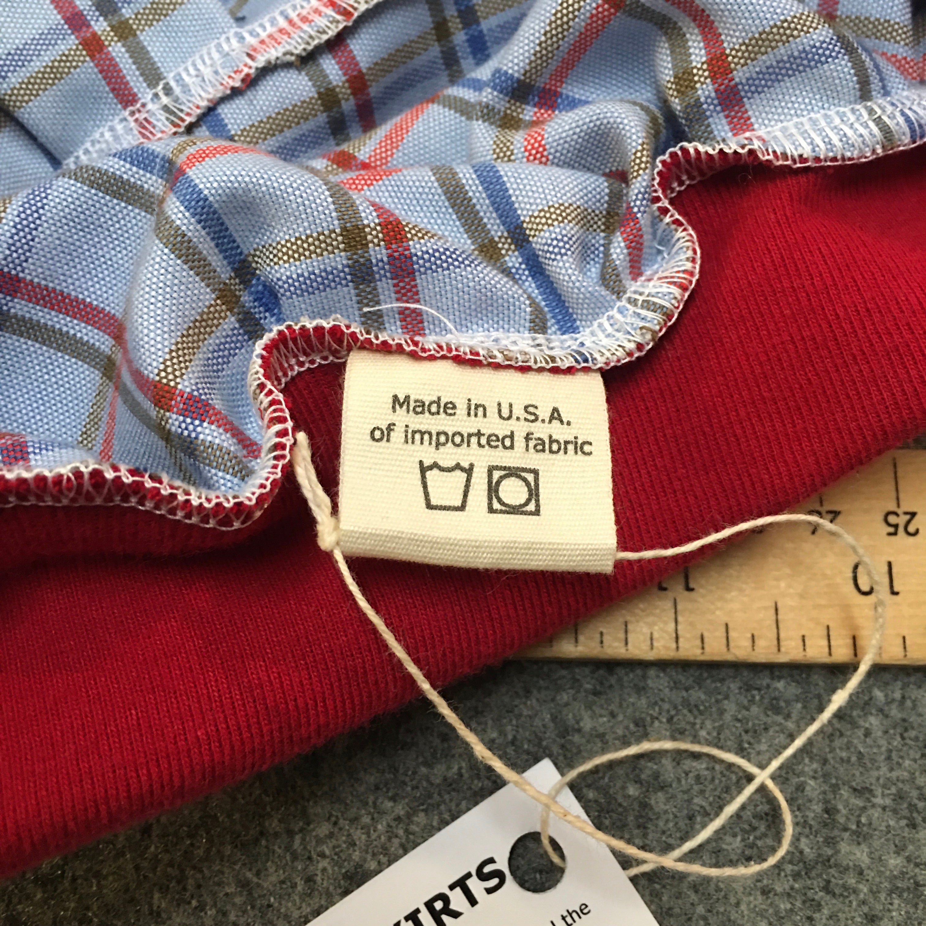 Midi Cotton Plaid Skirt (10-12)