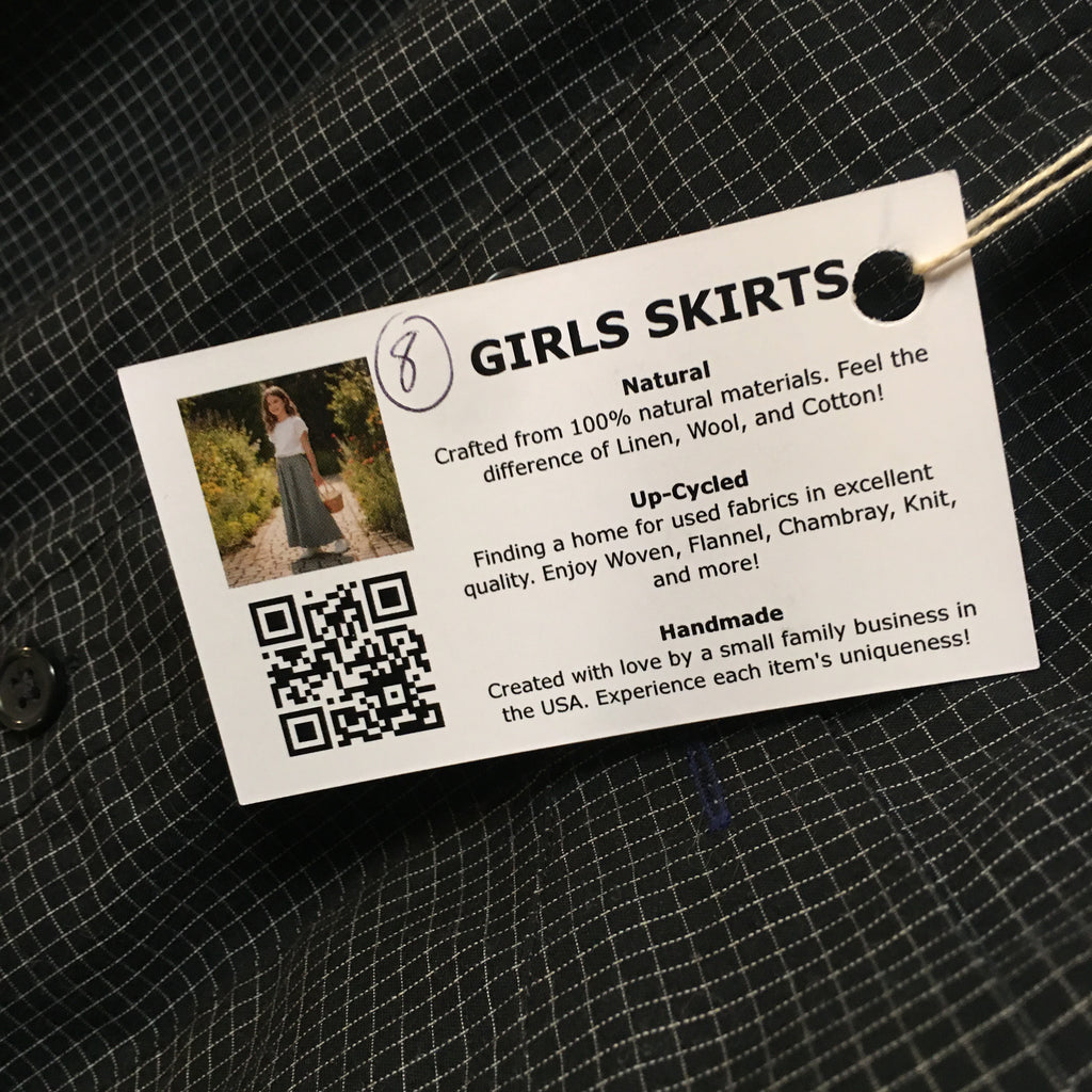 Maxi Cotton Checks Skirt (8)