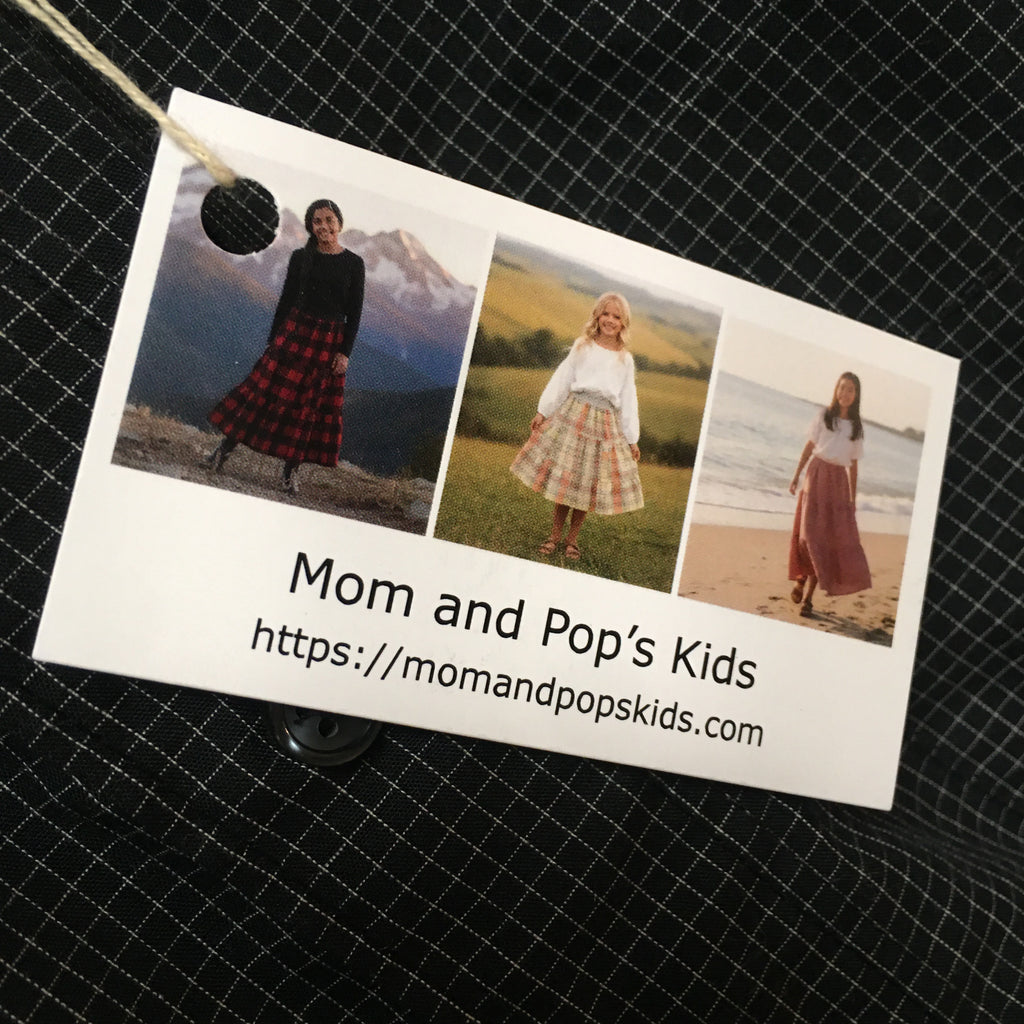 Maxi Cotton Checks Skirt (8)