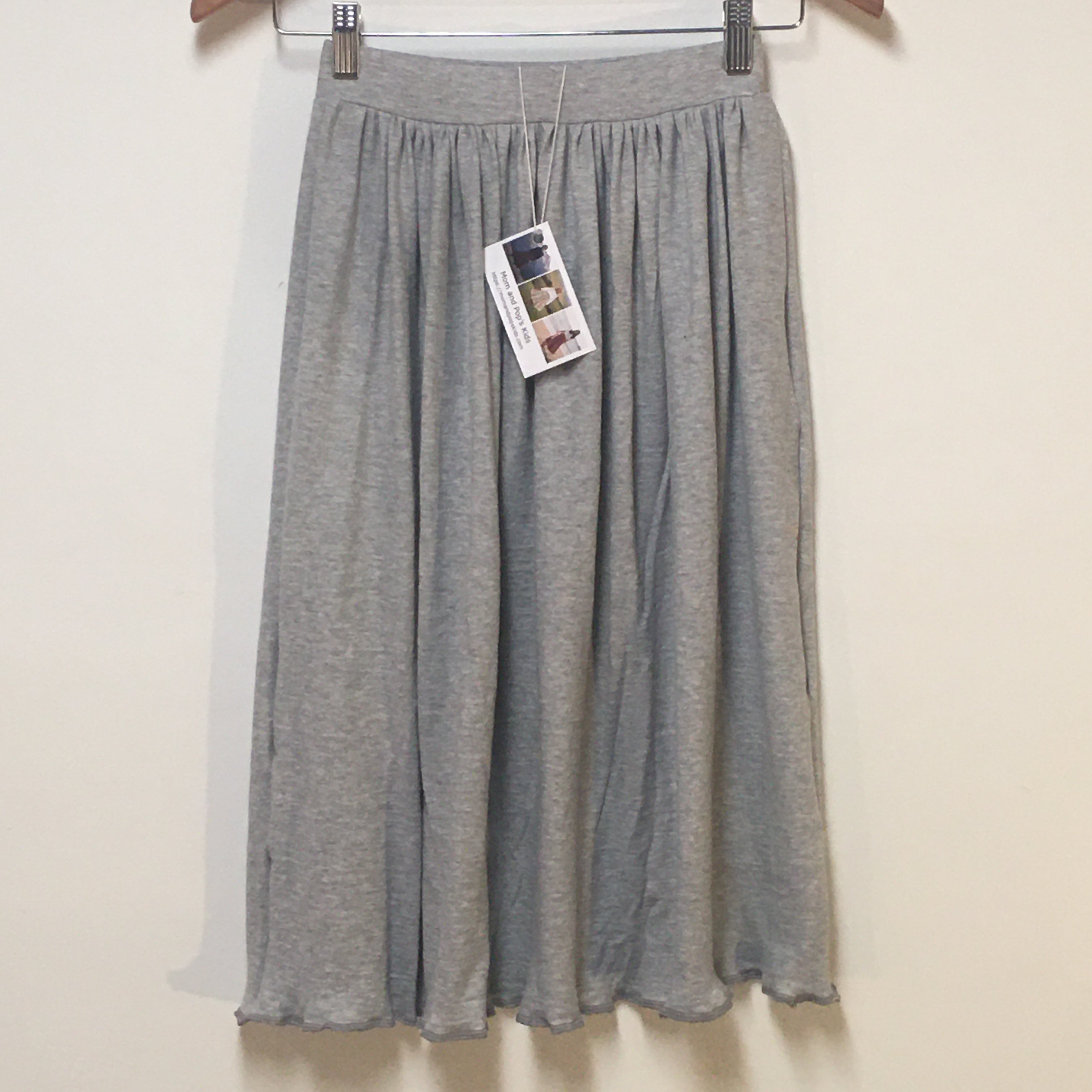 Maxi Knit Gray Skirt (8)