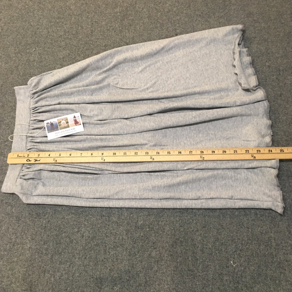 Maxi Knit Gray Skirt (8)