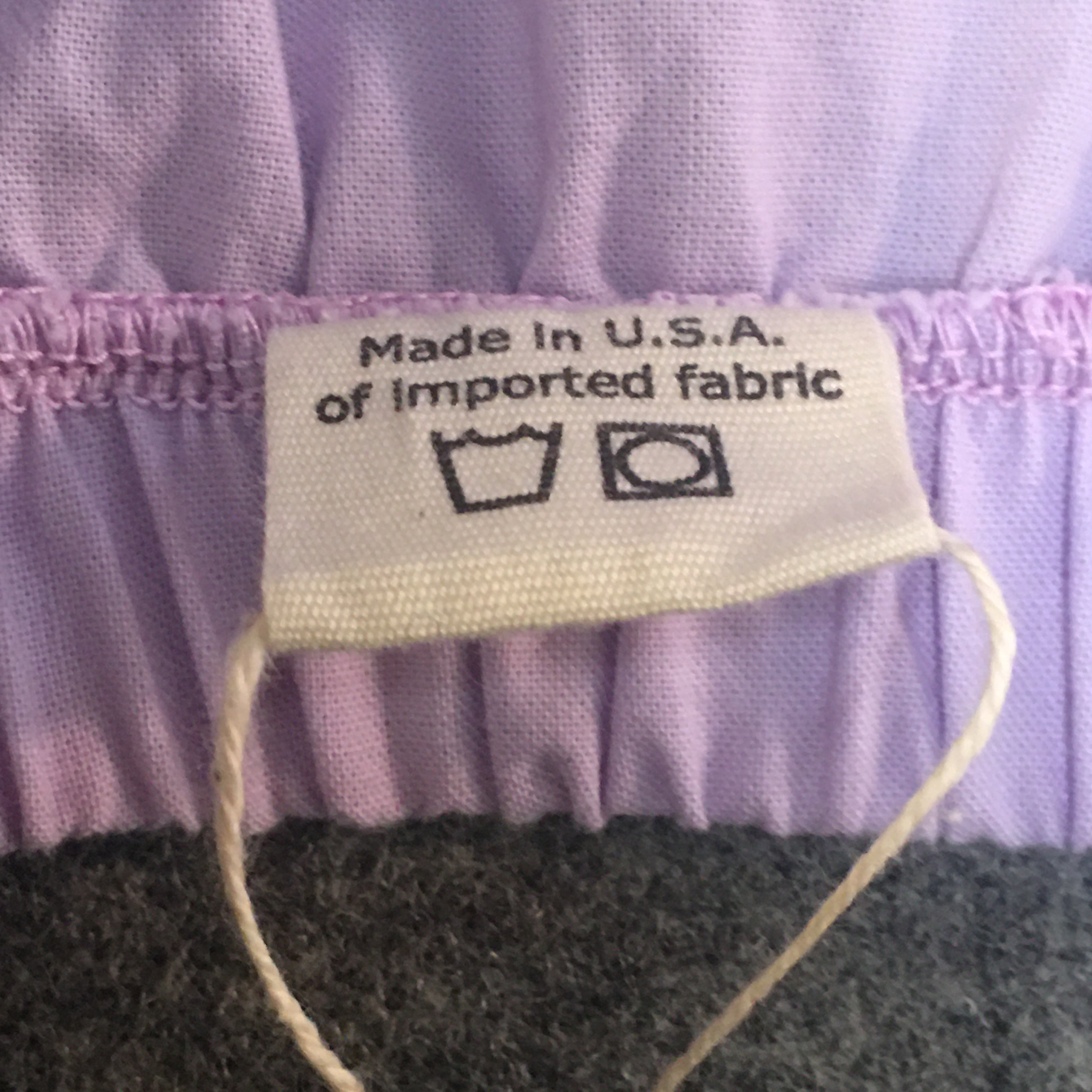 Midi Organic Cotton Purple Skirt (14-16)