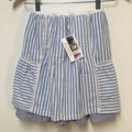 Midi Cotton Striped Skirt (4)