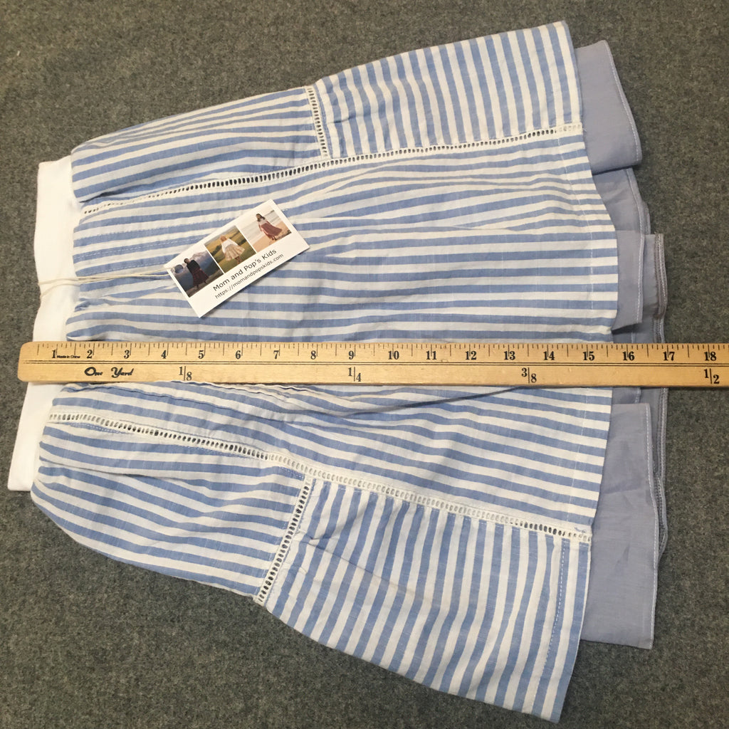 Midi Cotton Striped Skirt (4)