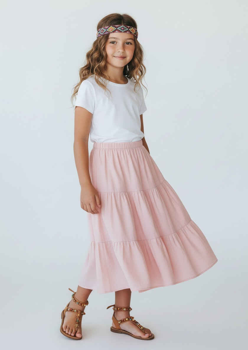 Midi Organic Cotton Skirt (10-12)