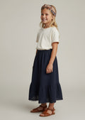 Maxi Gauze Blue Skirt (10-12)