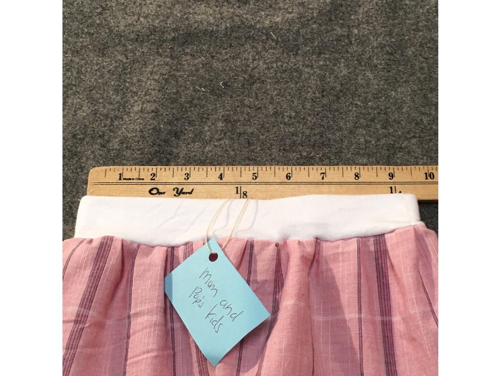 Midi Cotton Plaid Skirt (2-3)