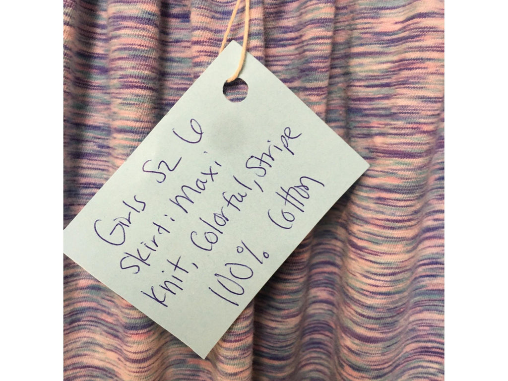 Maxi Knit Striped Skirt (6)