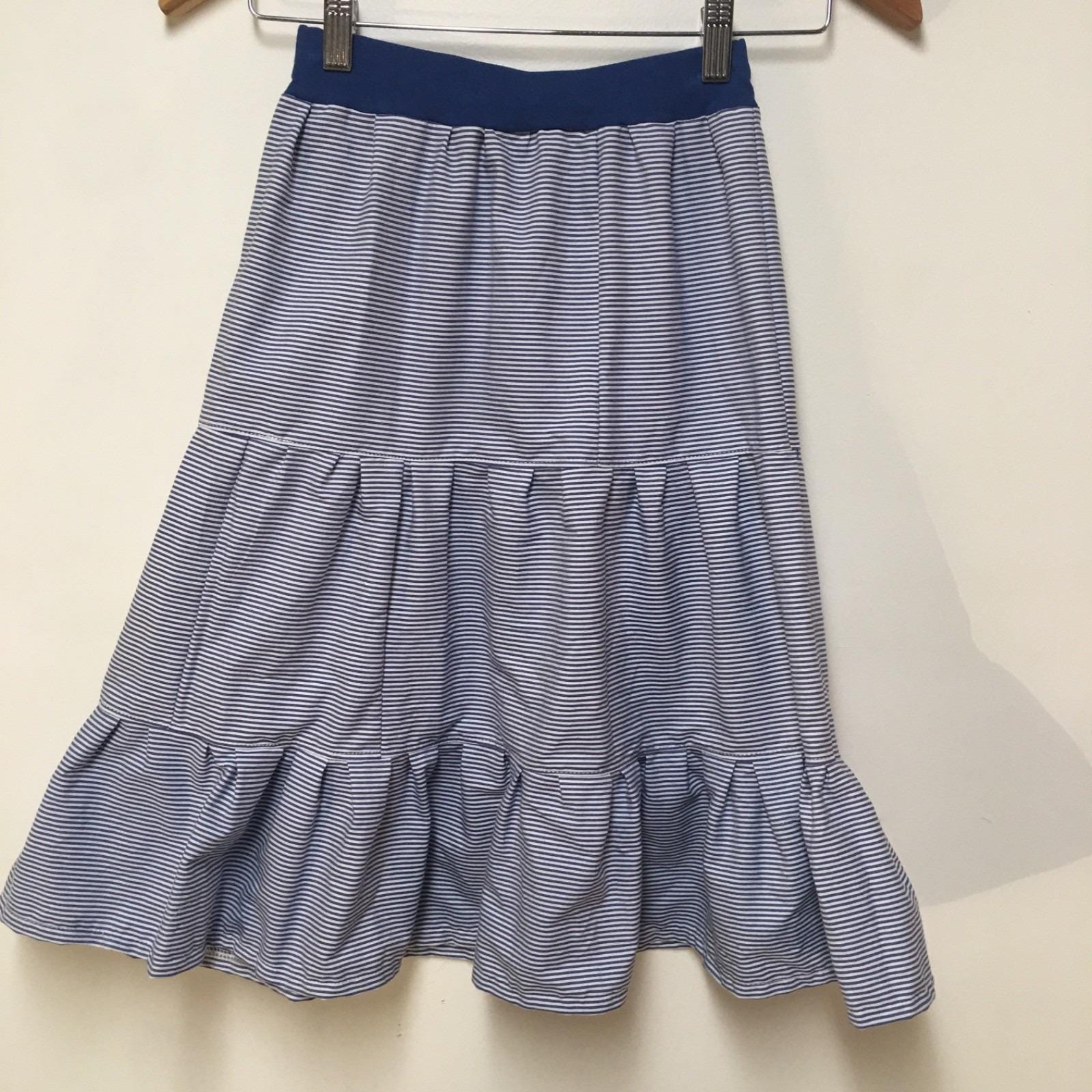 Maxi Cotton Striped Skirt (5-6)