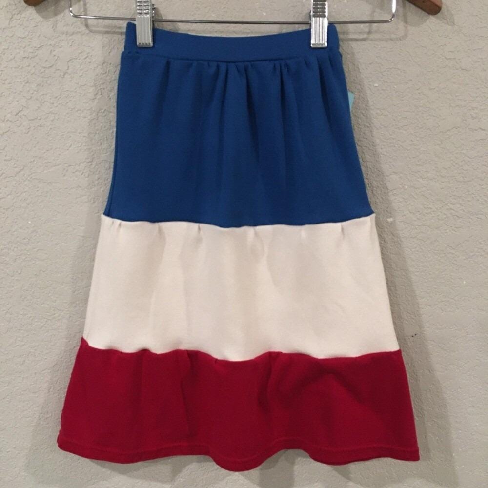 Midi Knit Colorblock Skirt (2)