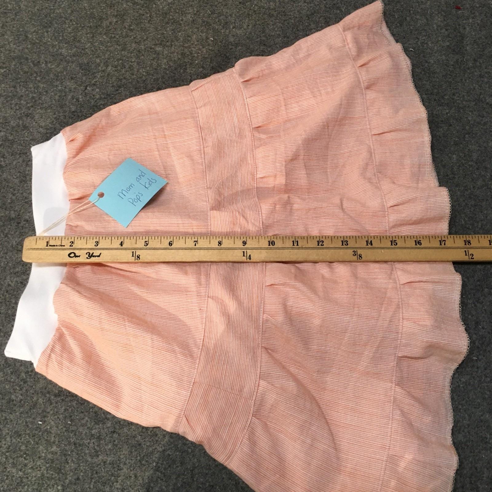 Midi Cotton Striped Skirt (2-3)