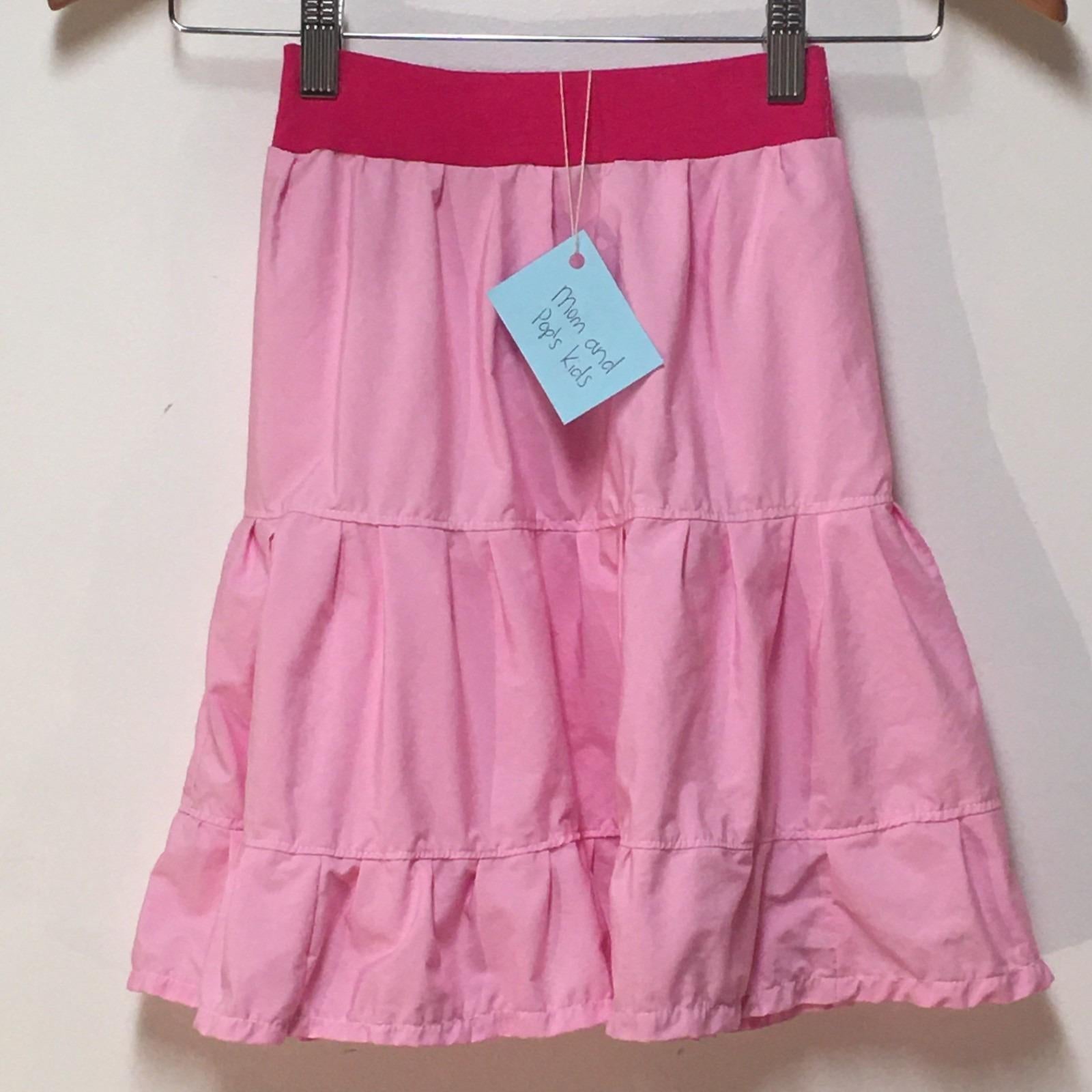 Midi Cotton Pink Skirt (2-3)