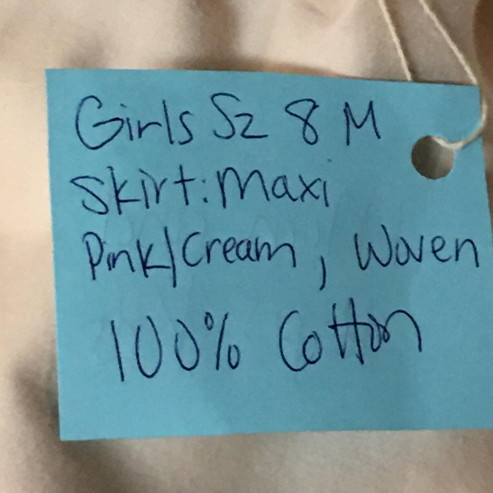 Maxi Cotton Pink Skirt (8)