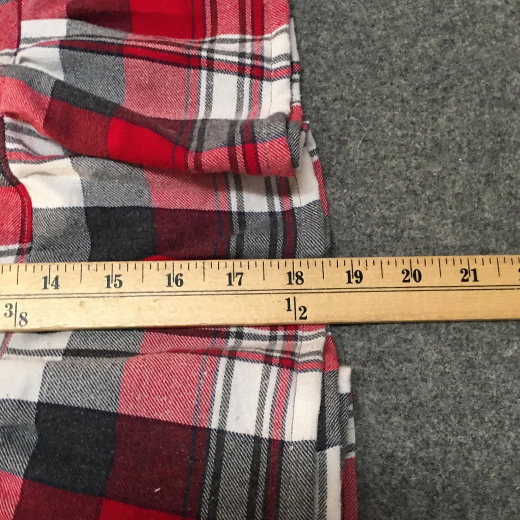 Midi Flannel Plaid Skirt (4)