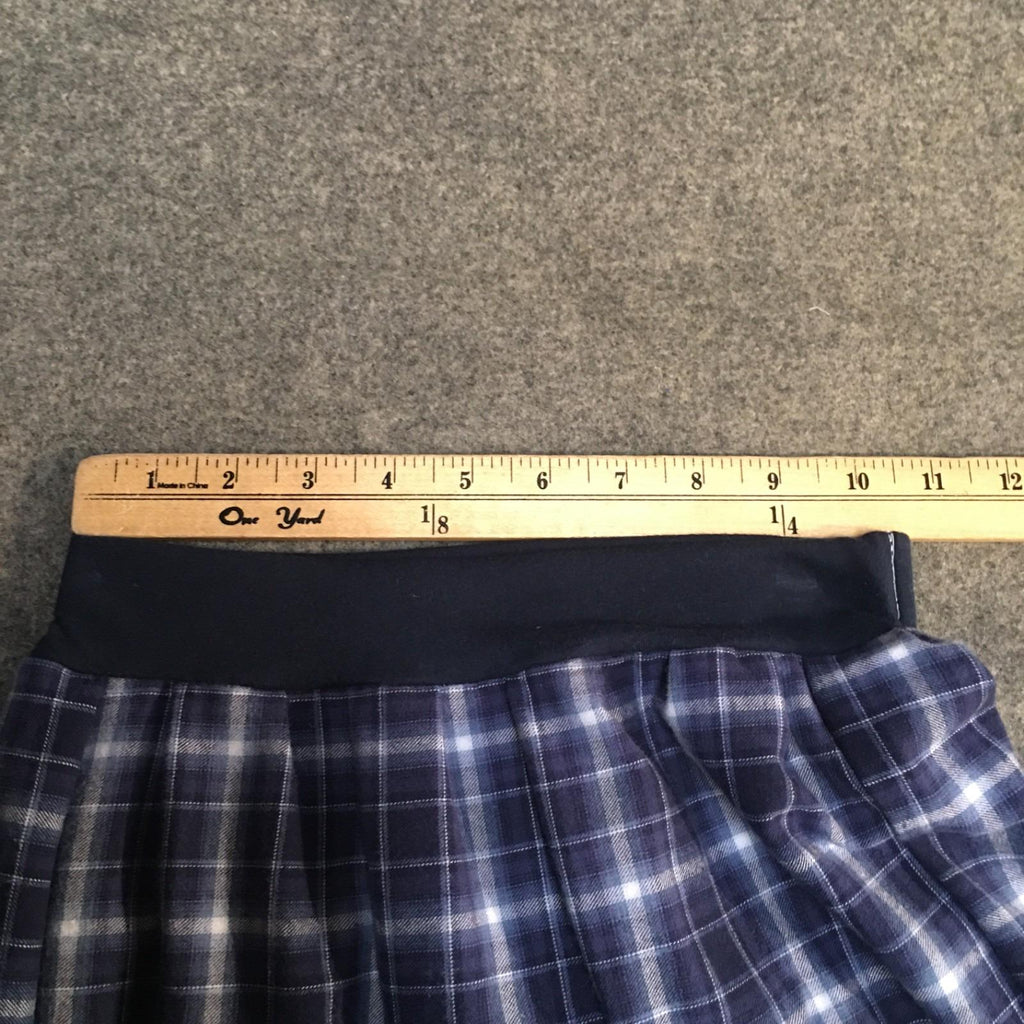 Maxi Flannel Plaid Skirt (6-7)