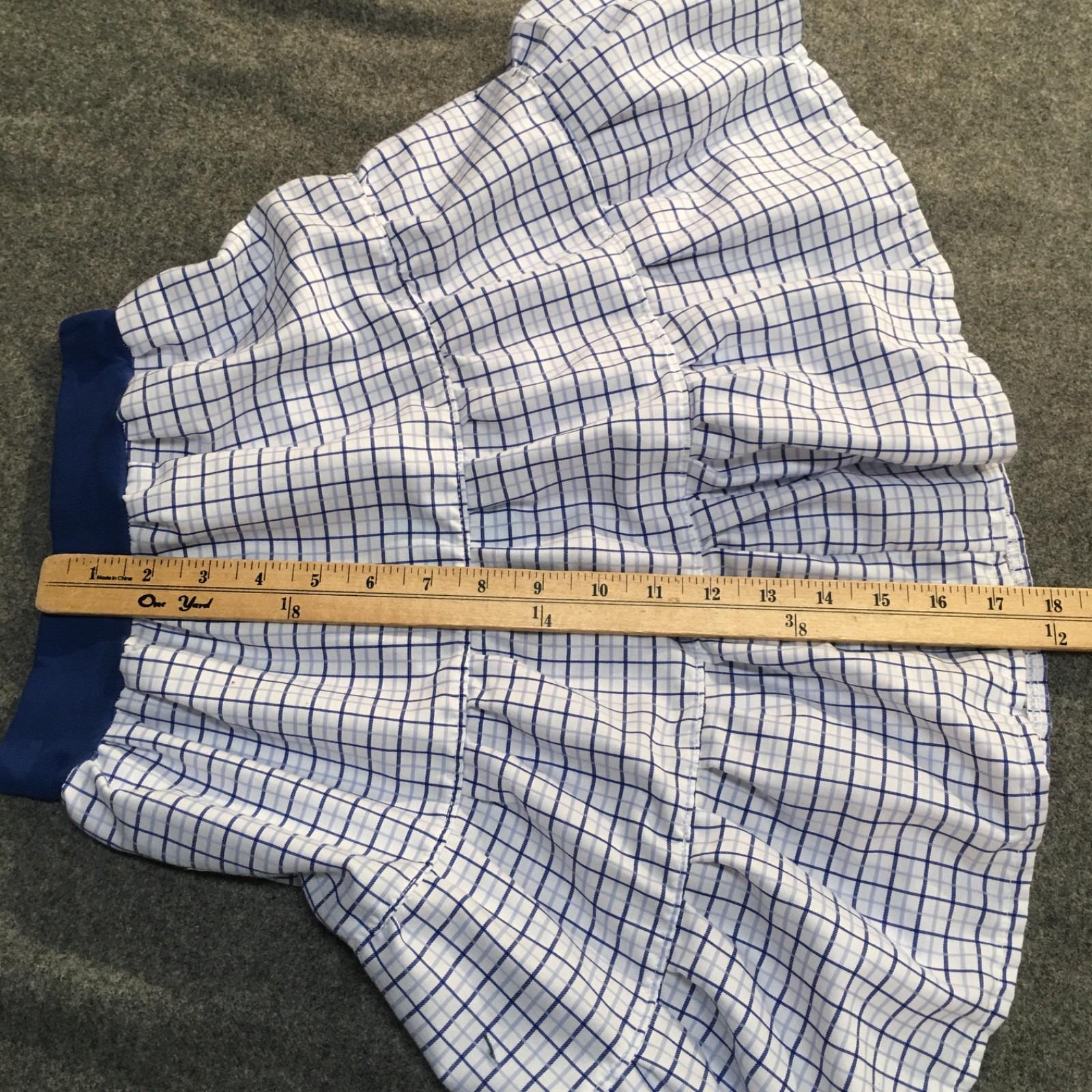 Midi Cotton Checkered Skirt (2-3)