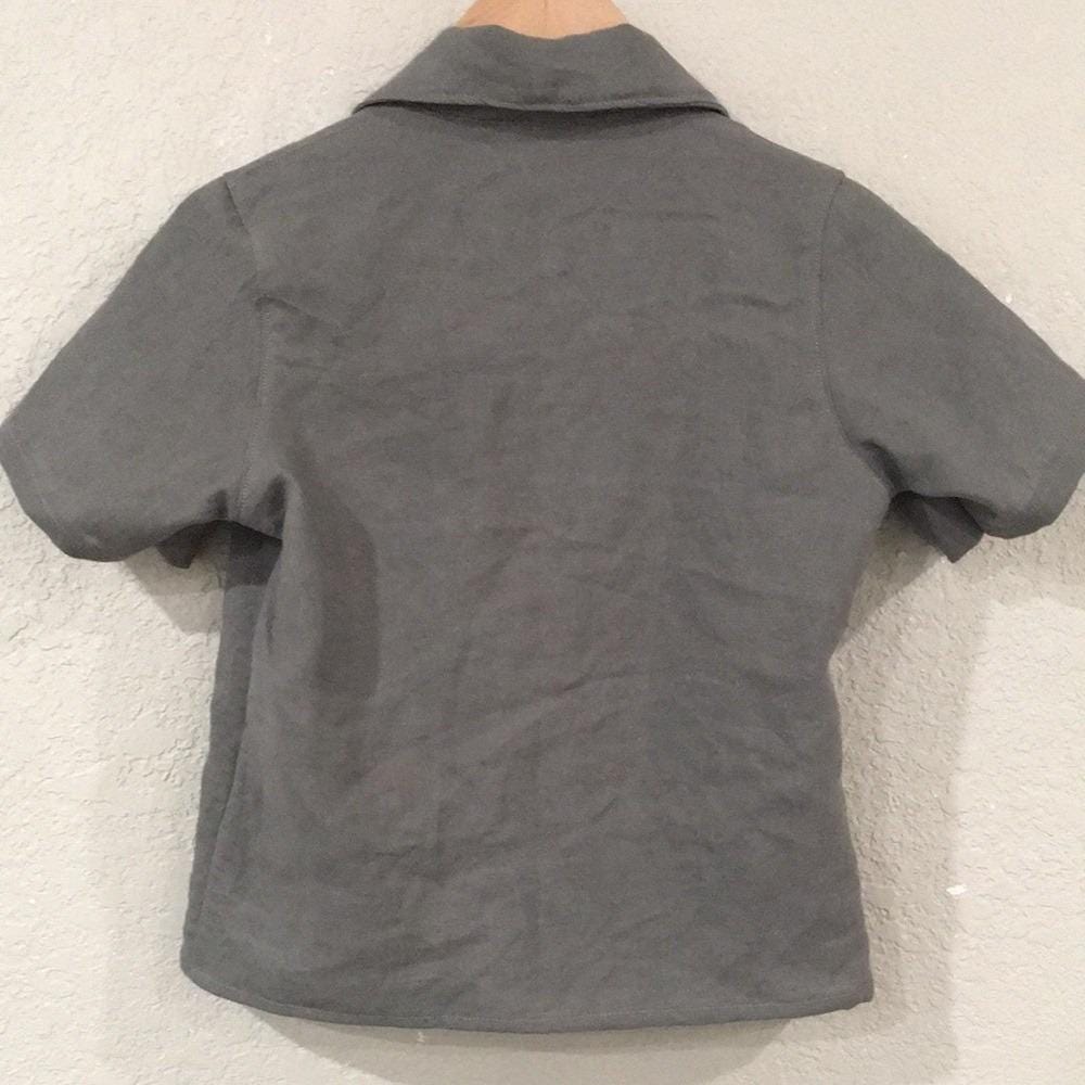 100% Linen Button Shirt Boys (3T)