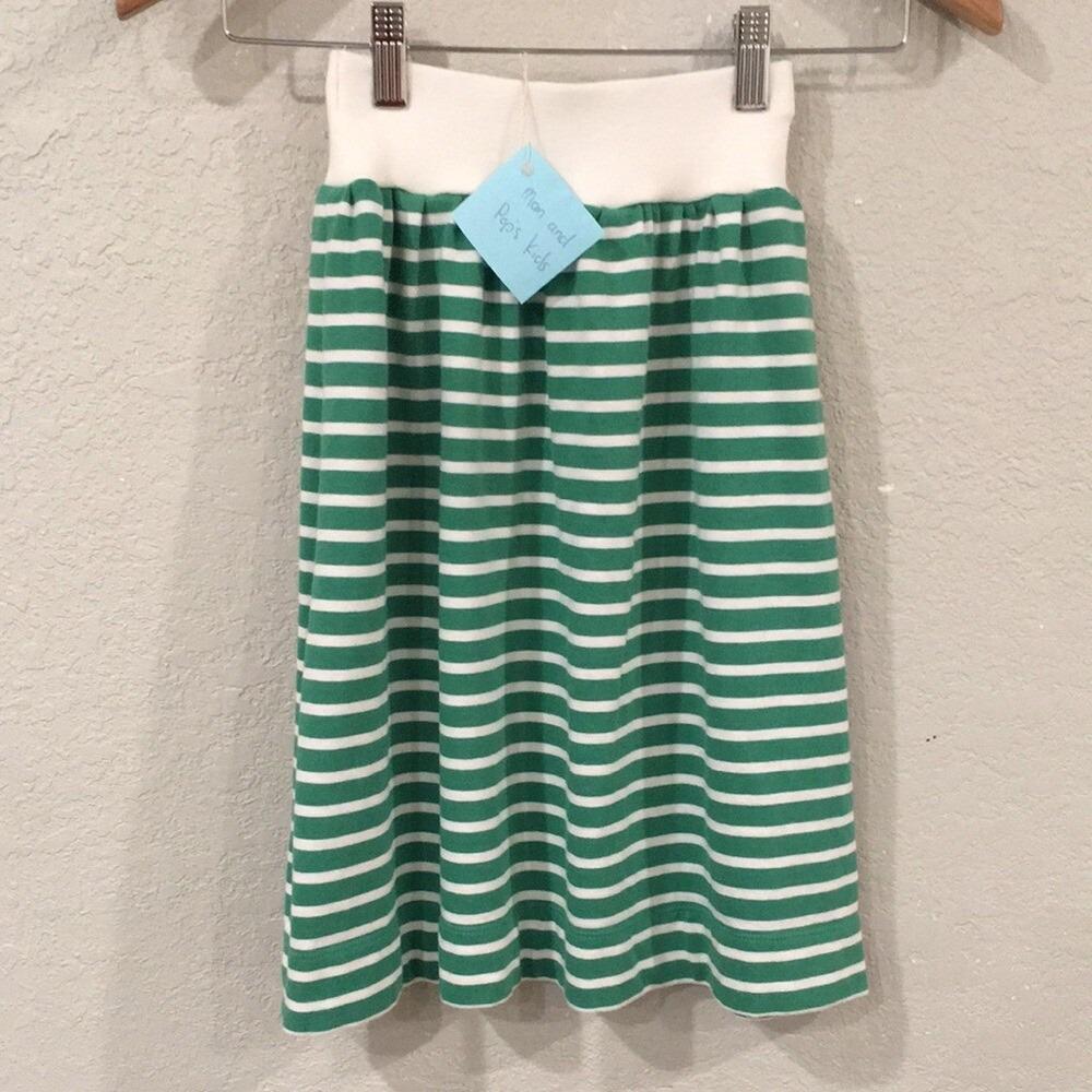 Midi Knit Striped Skirt (4)
