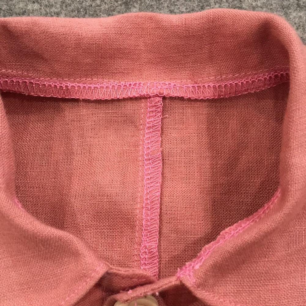 100% Linen Button Shirt Baby (12M)