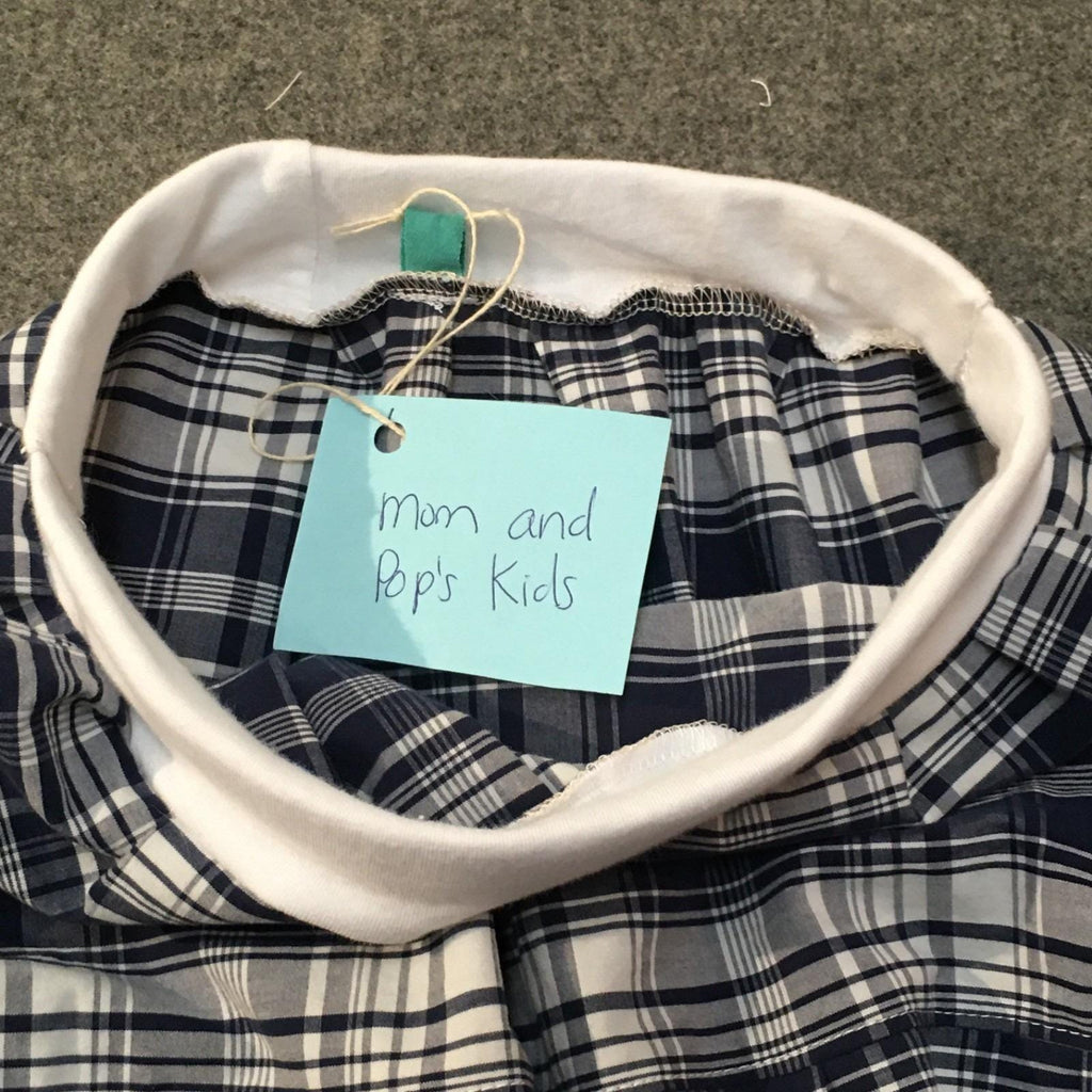 Maxi Cotton Plaid Skirt (2-3)