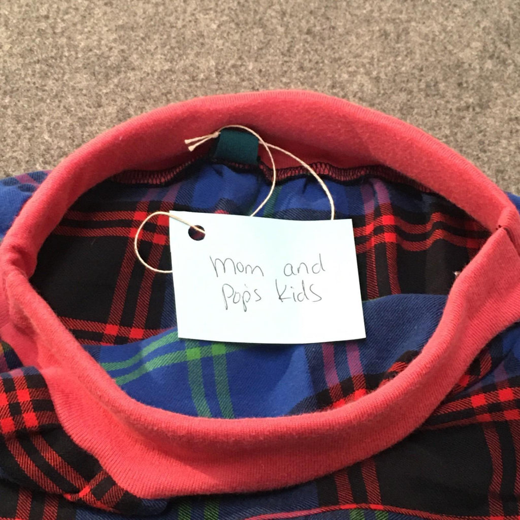 Maxi Flannel Plaid Skirt (2-3)
