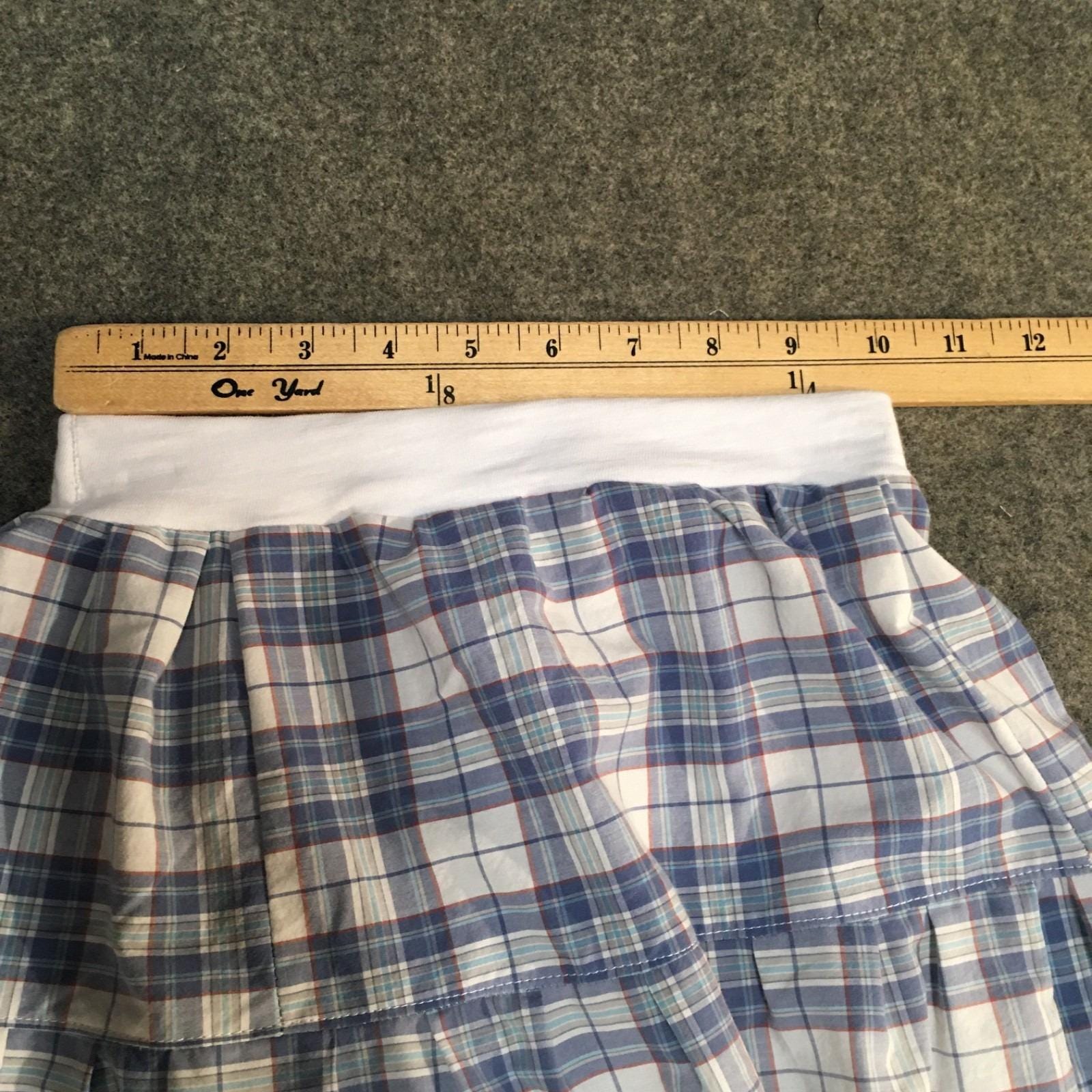 Maxi Cotton Plaid Skirt (2-3)