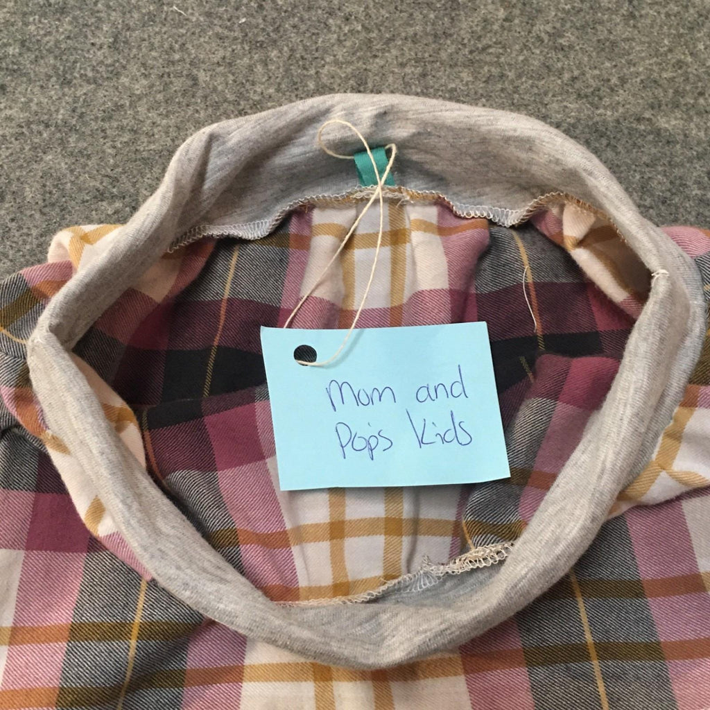 Midi Flannel Plaid Skirt (2-3)