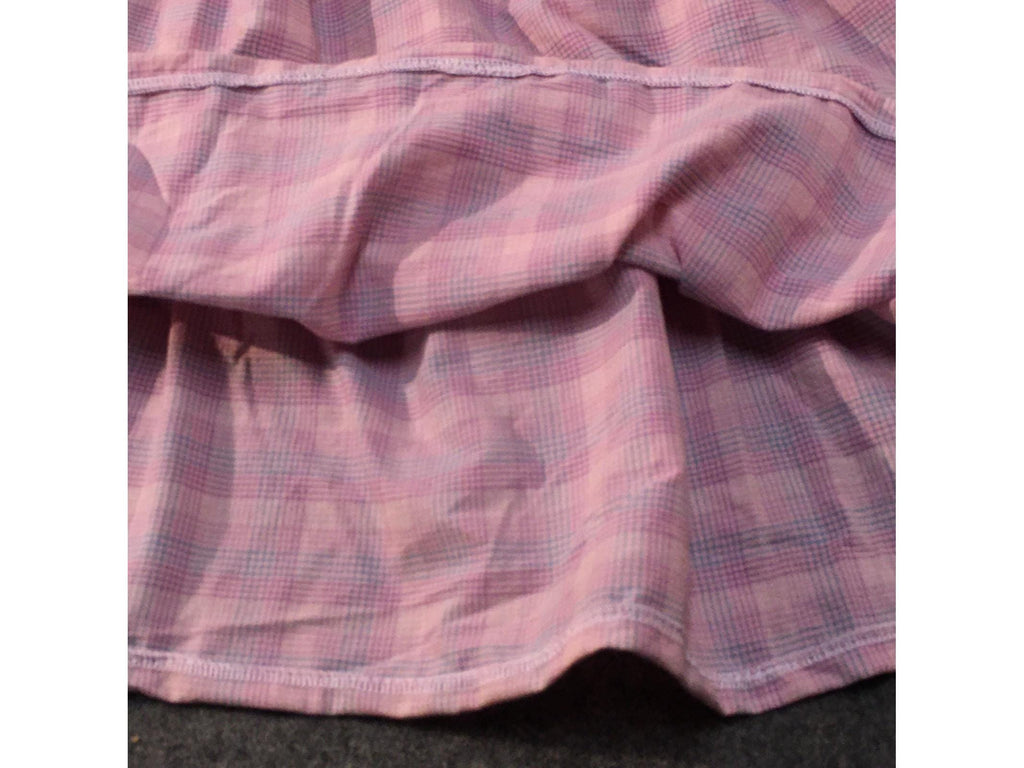 Maxi Cotton Plaid Skirt (2-3)