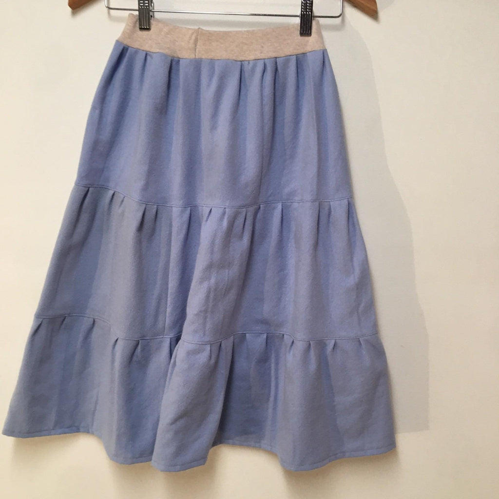 Maxi Flannel Blue Skirt (8)