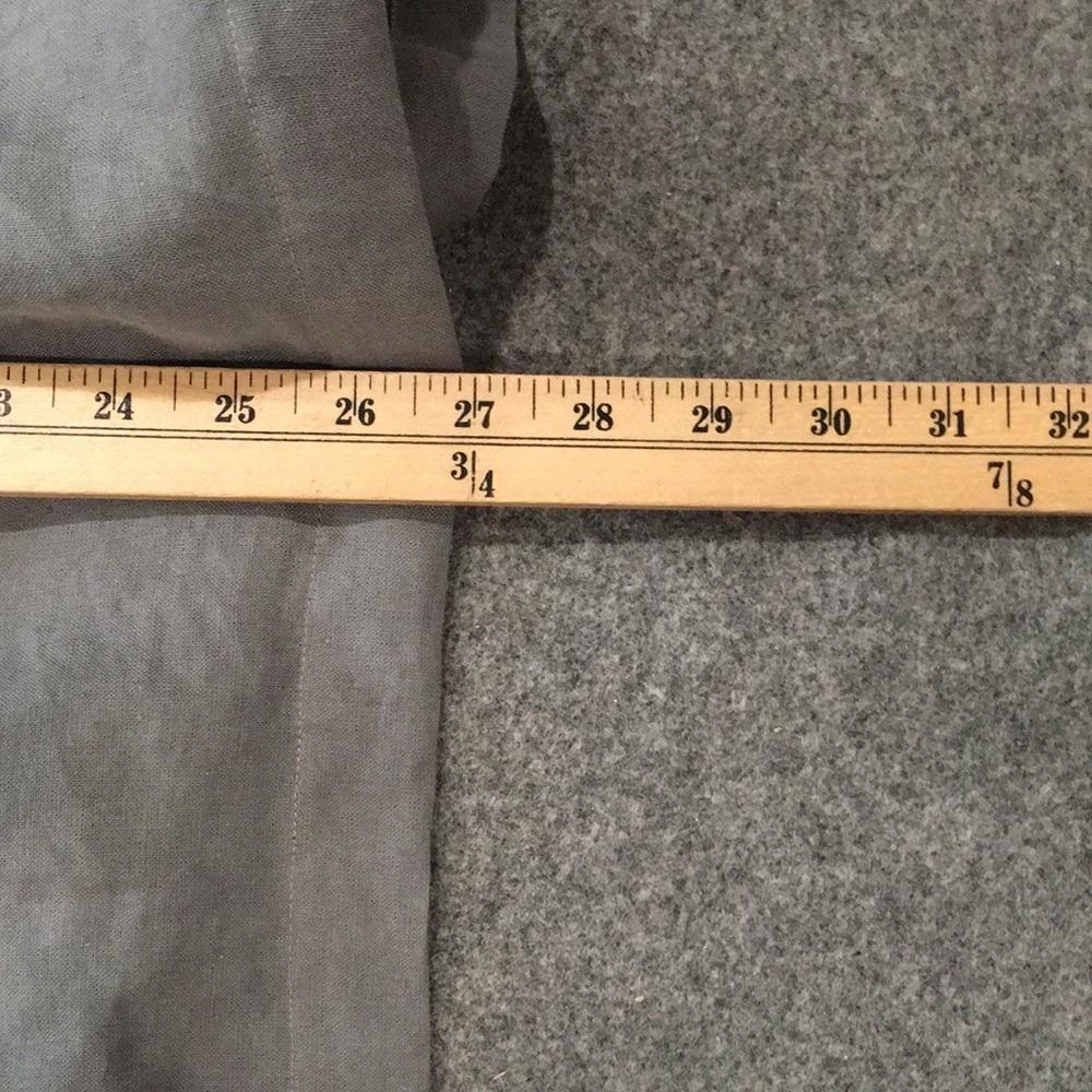 Maxi 100% Linen Gray Skirt (8-16)