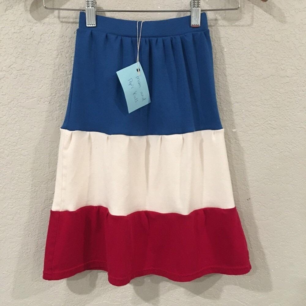 Midi Knit Colorblock Skirt (2)