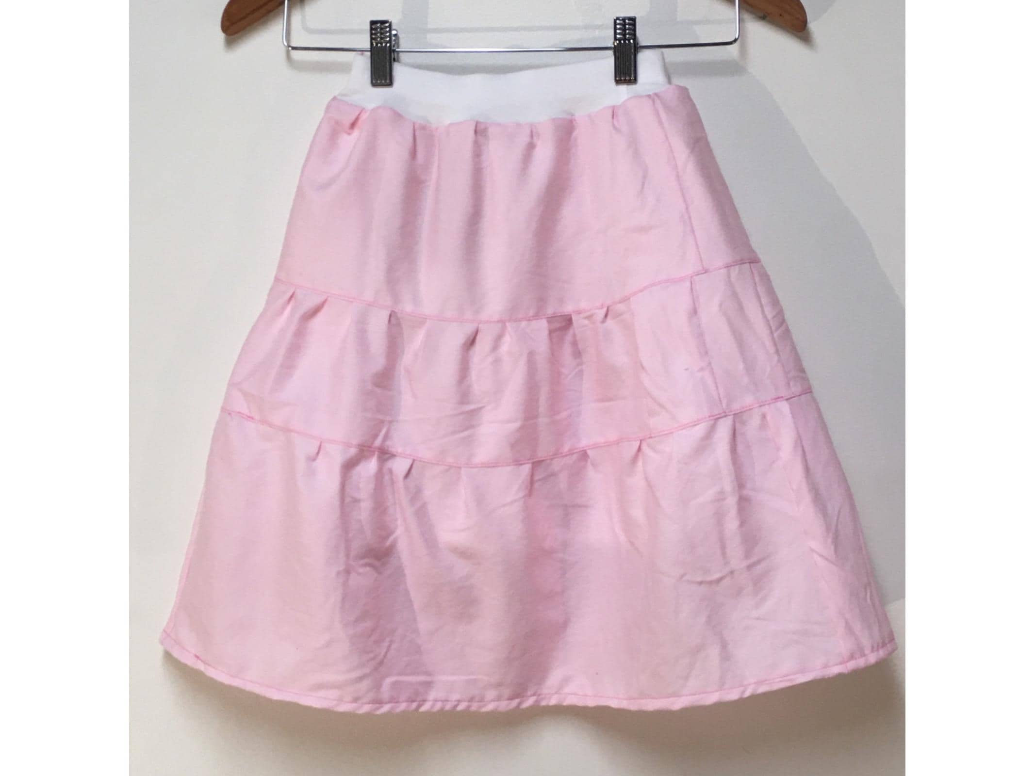 Maxi Cotton Pink Skirt (2-3)