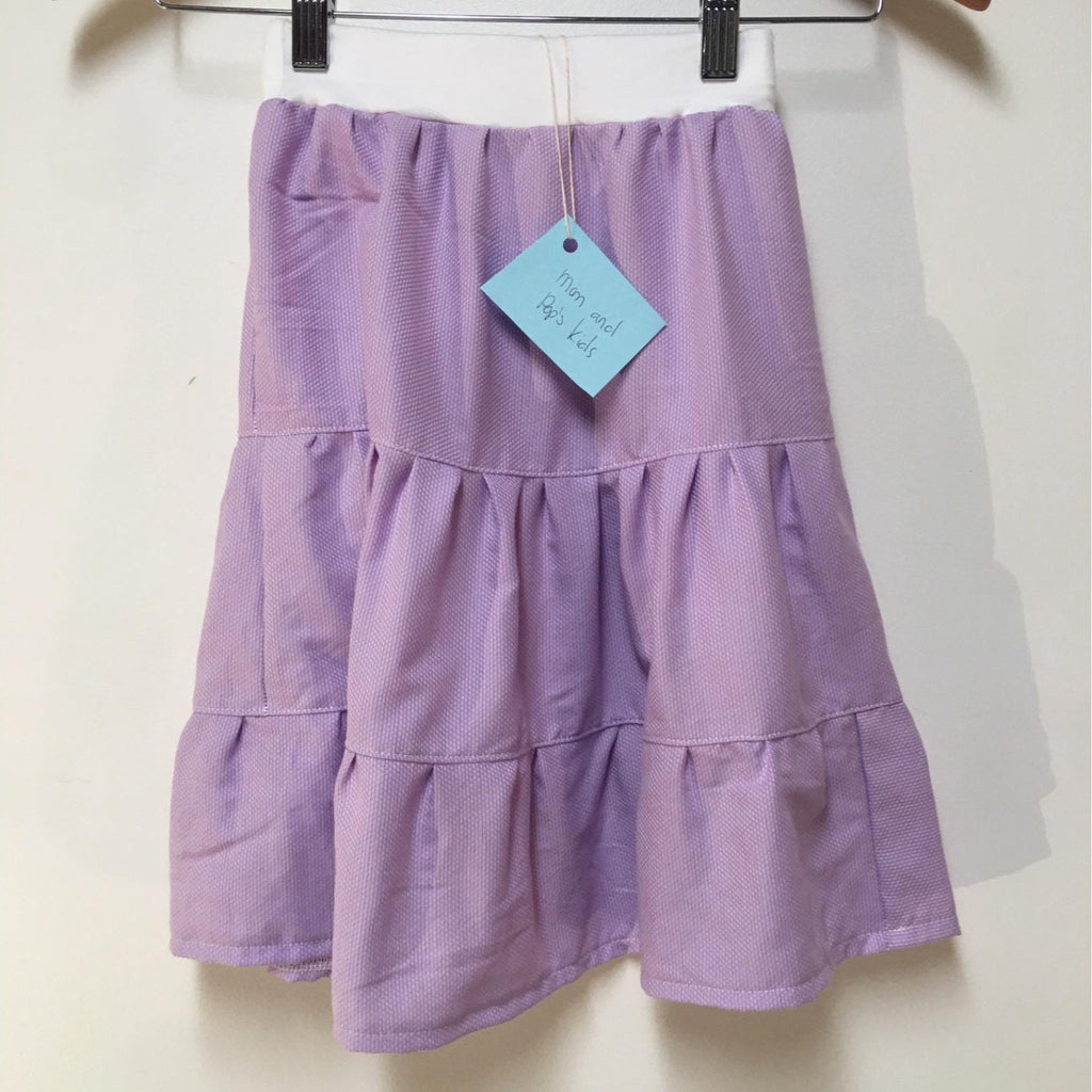 Midi Cotton Sateen Skirt (2-3)