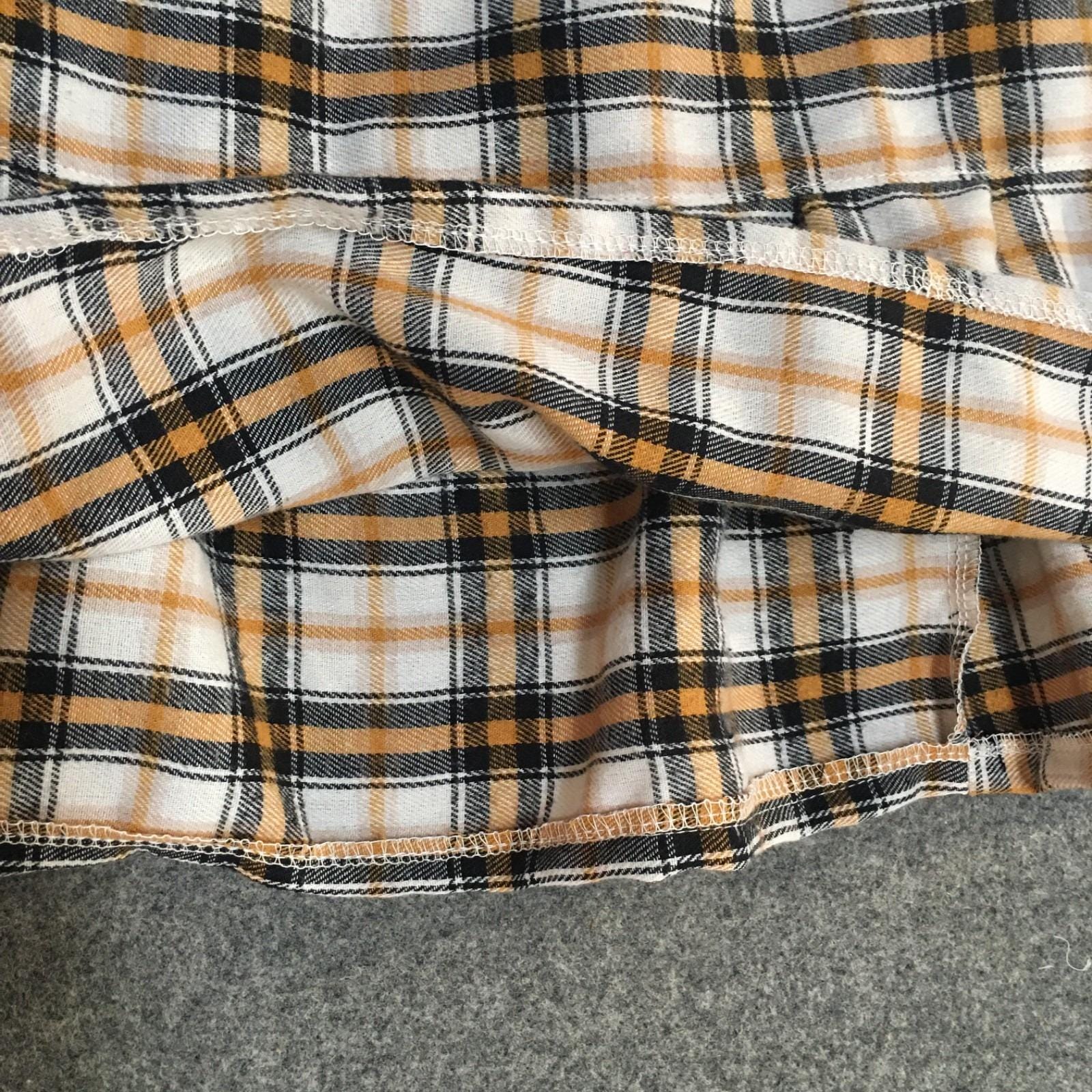 Maxi Flannel Plaid Skirt (5-6)