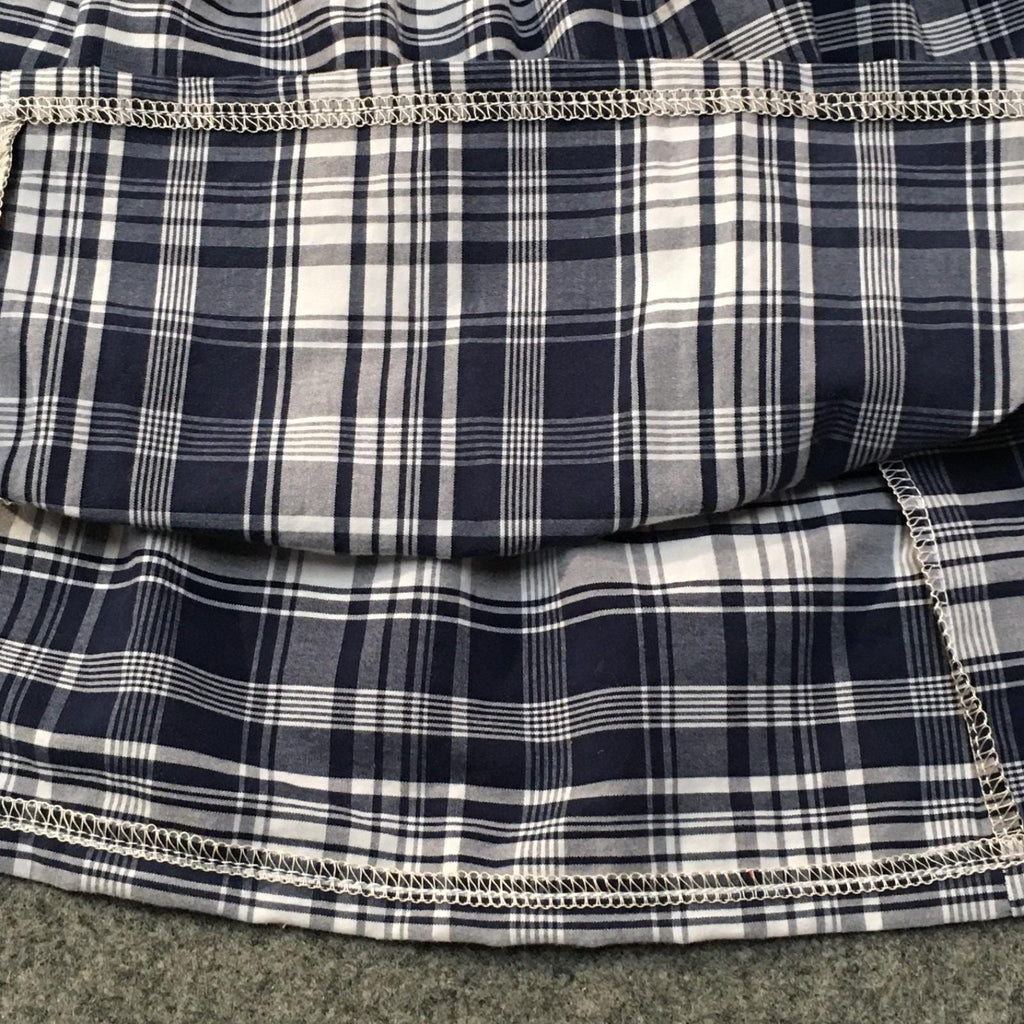 Maxi Cotton Plaid Skirt (2-3)