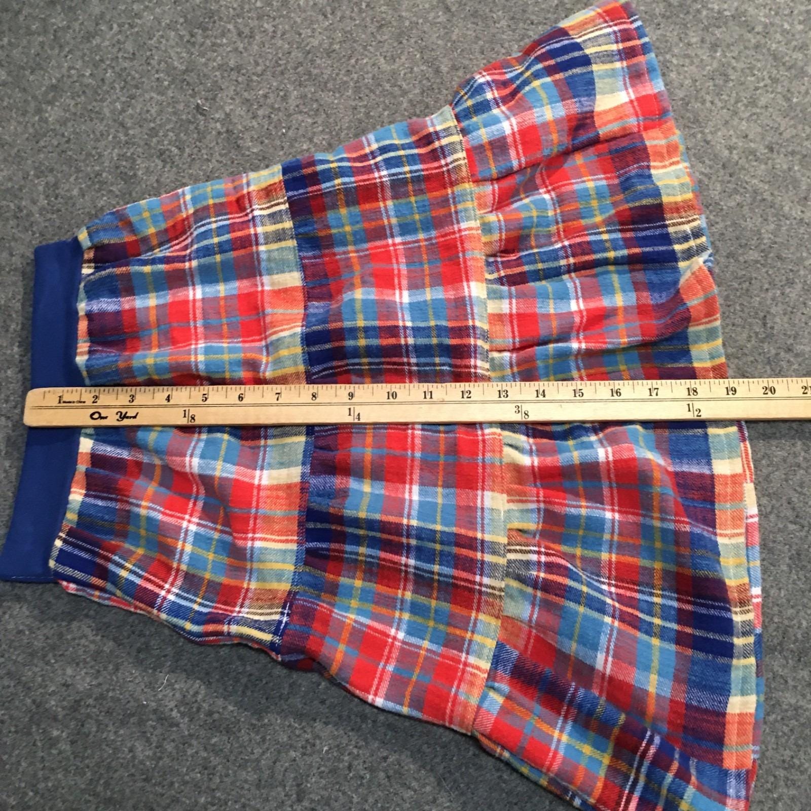 Maxi Flannel Plaid Skirt (2-3)