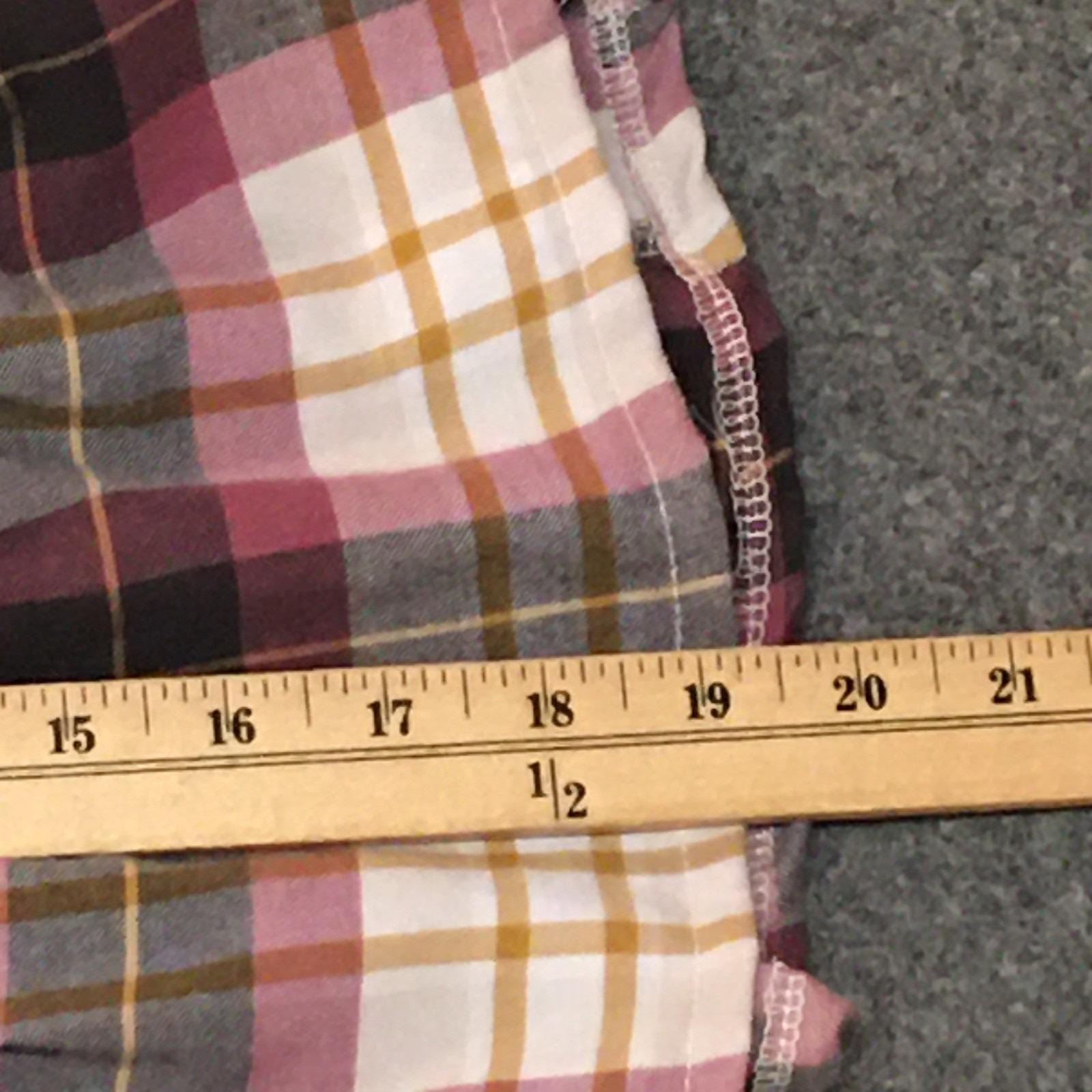 Midi Flannel Plaid Skirt (2-3)