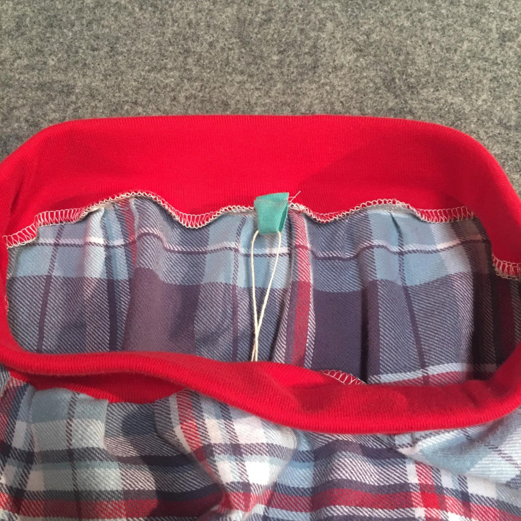 Midi Flannel Plaid Skirt (2-3)