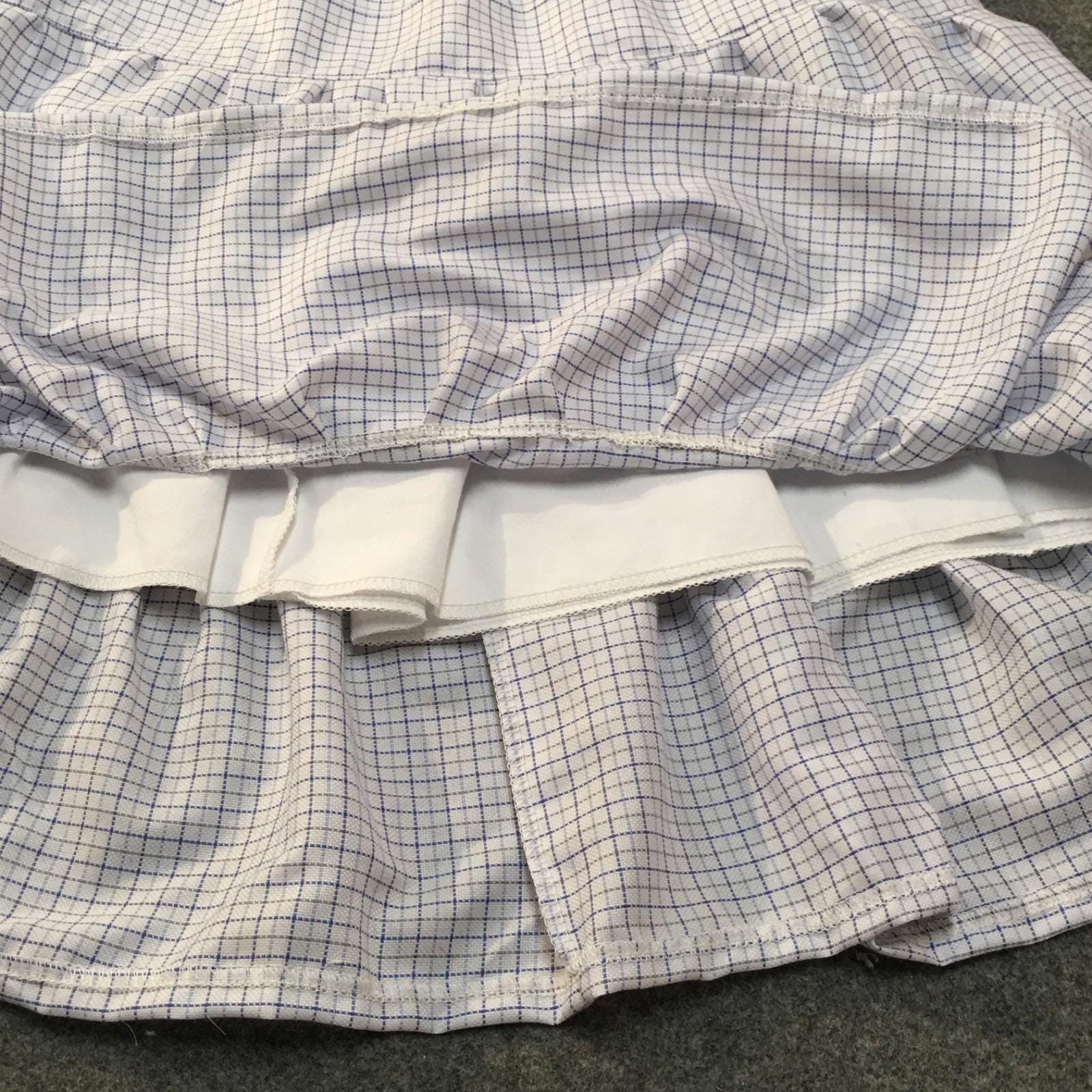 Maxi Cotton Checkered Skirt (6)