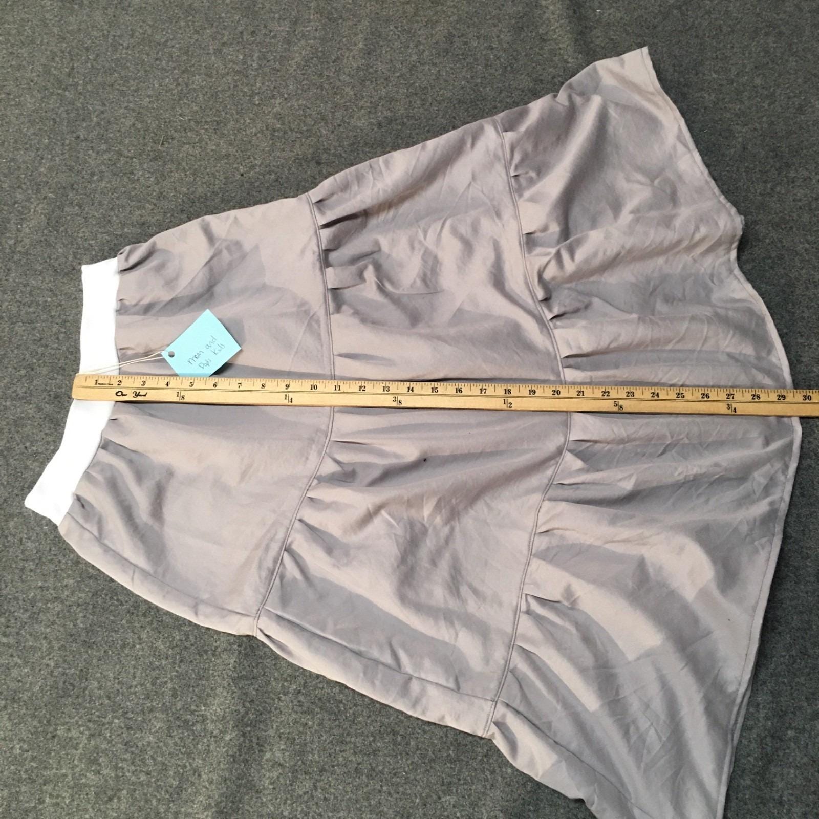 Maxi Cotton Sateen Skirt (10-12)
