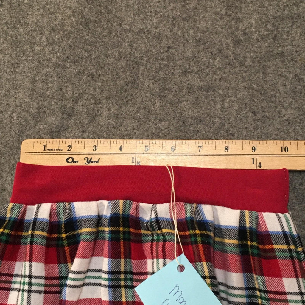 Maxi Flannel Plaid Skirt (2-3)