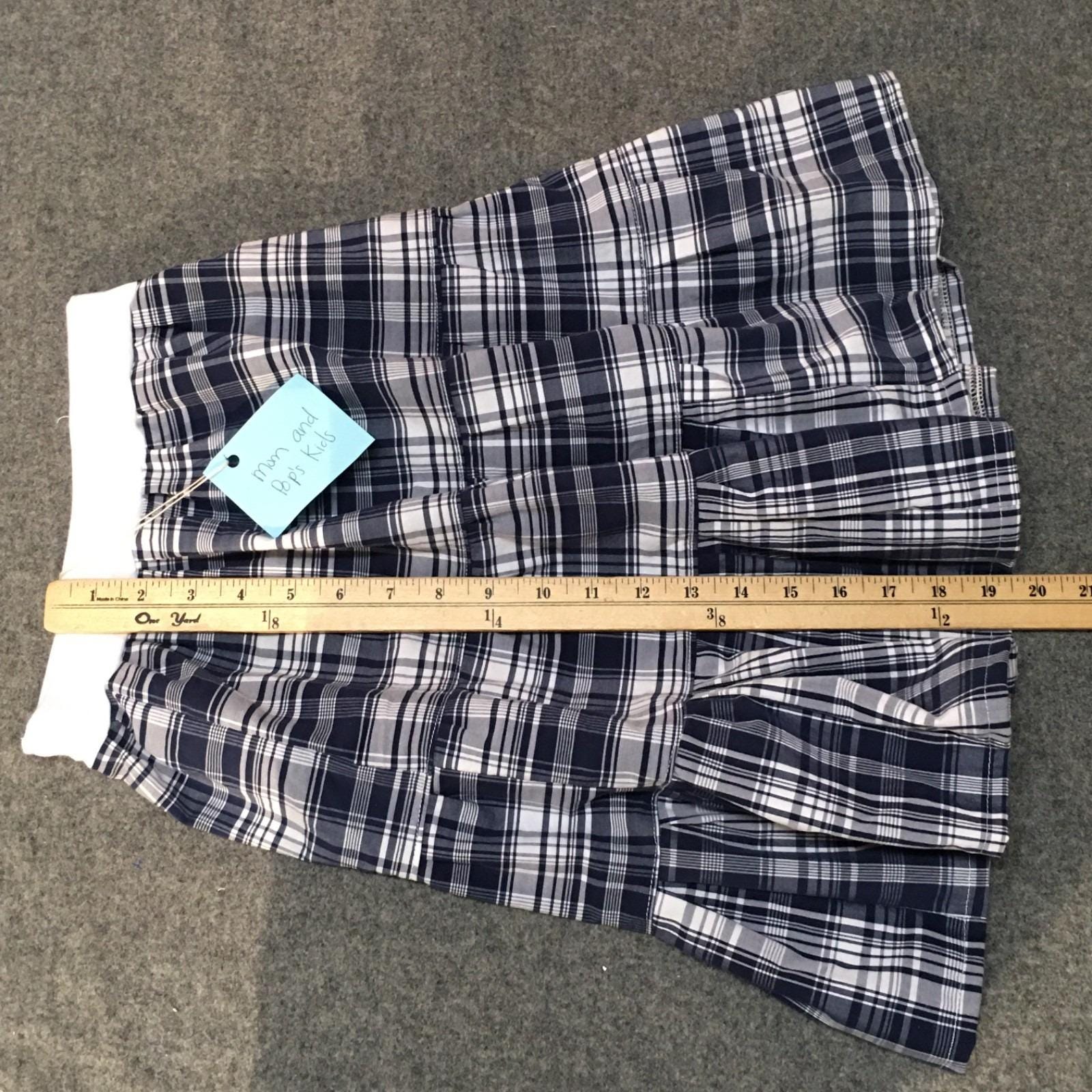 Maxi Cotton Plaid Skirt (2-3)