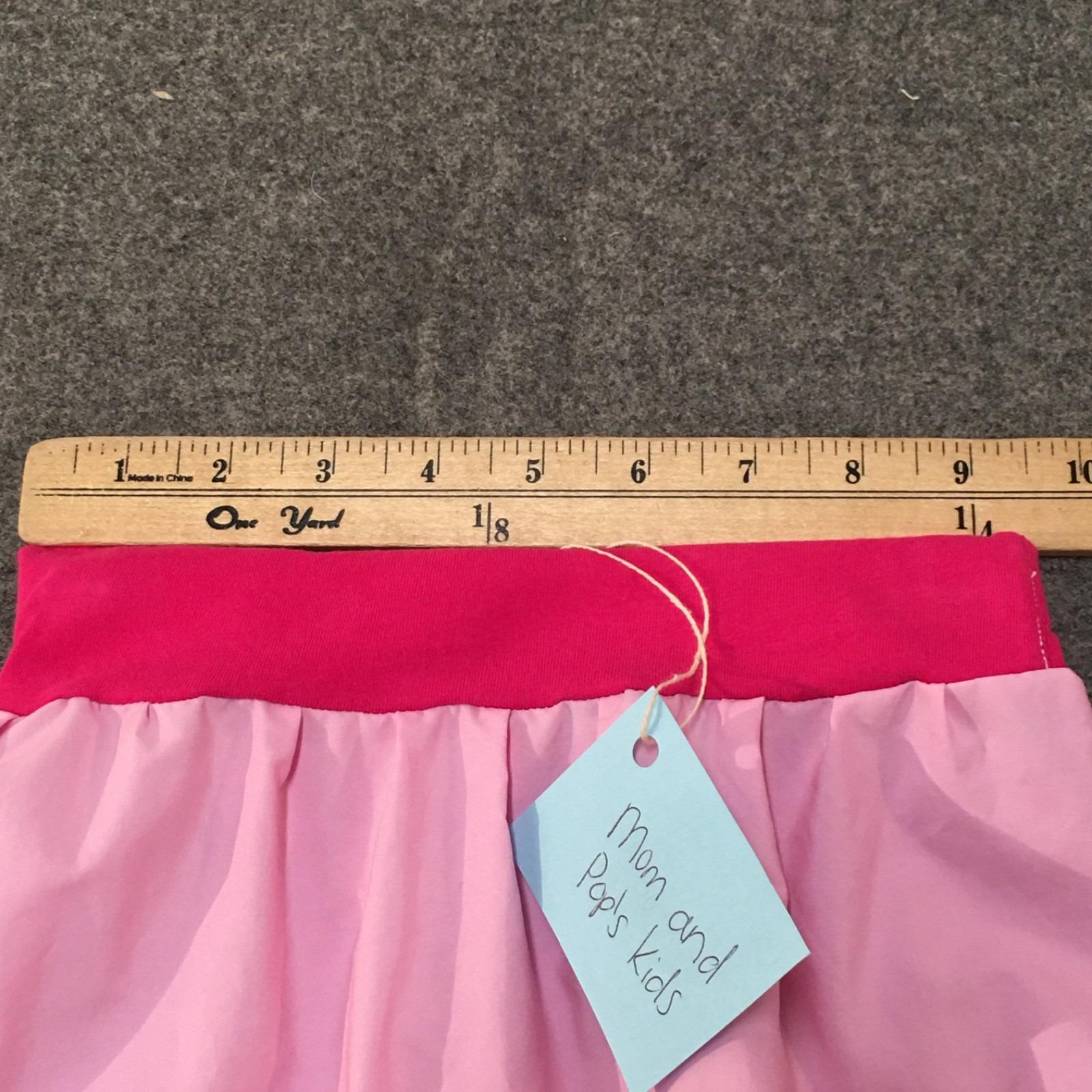 Midi Cotton Pink Skirt (2-3)