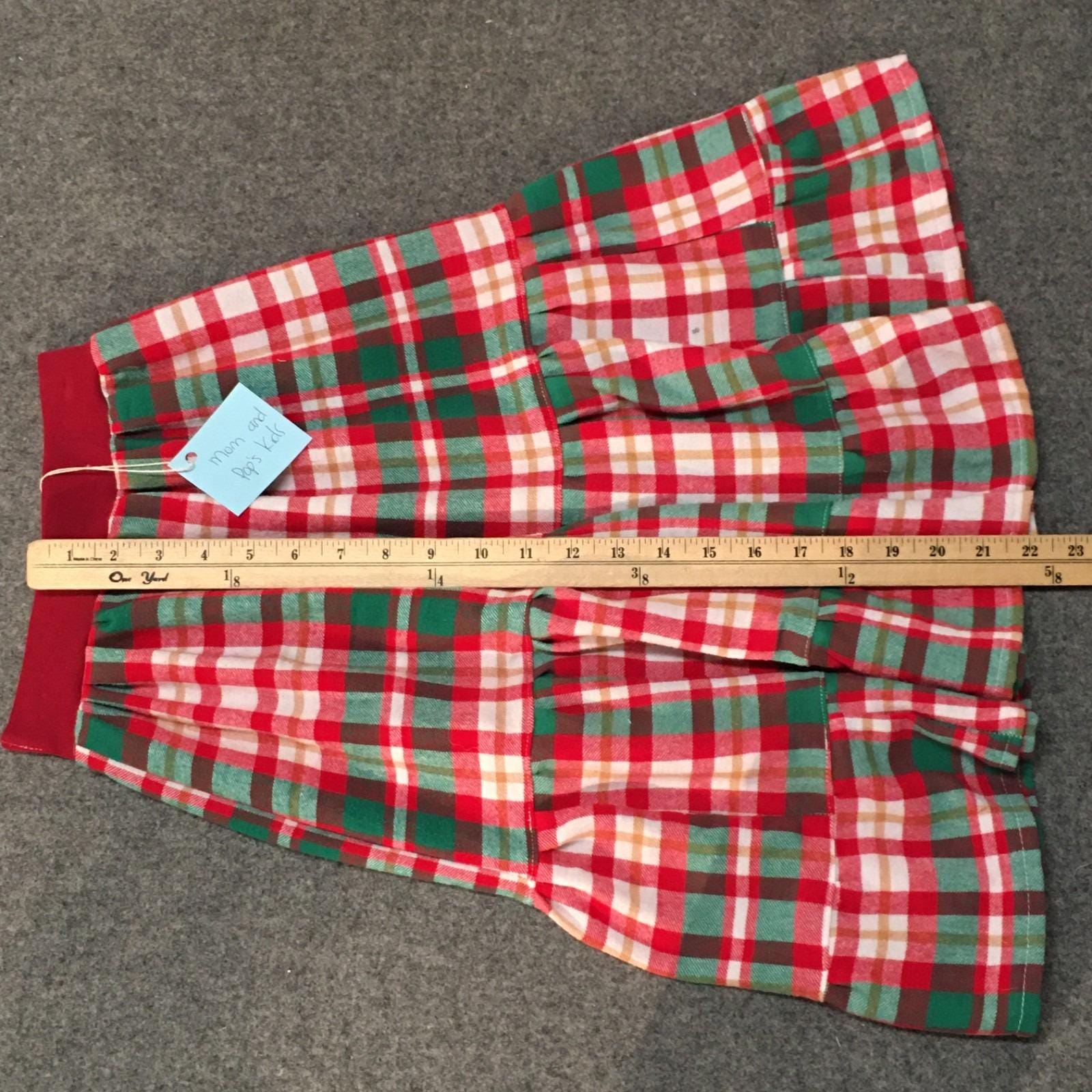 Maxi Flannel Plaid Skirt (4)