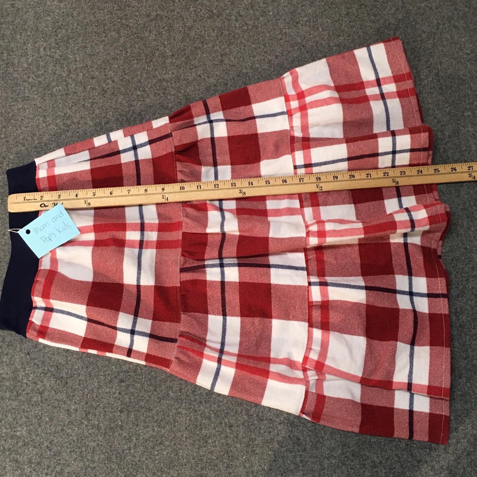 Maxi Flannel Plaid Skirt (6)