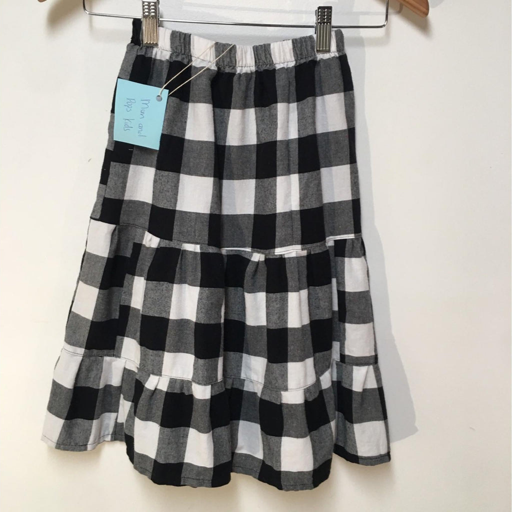 Maxi Flannel Black Skirt (3-4)